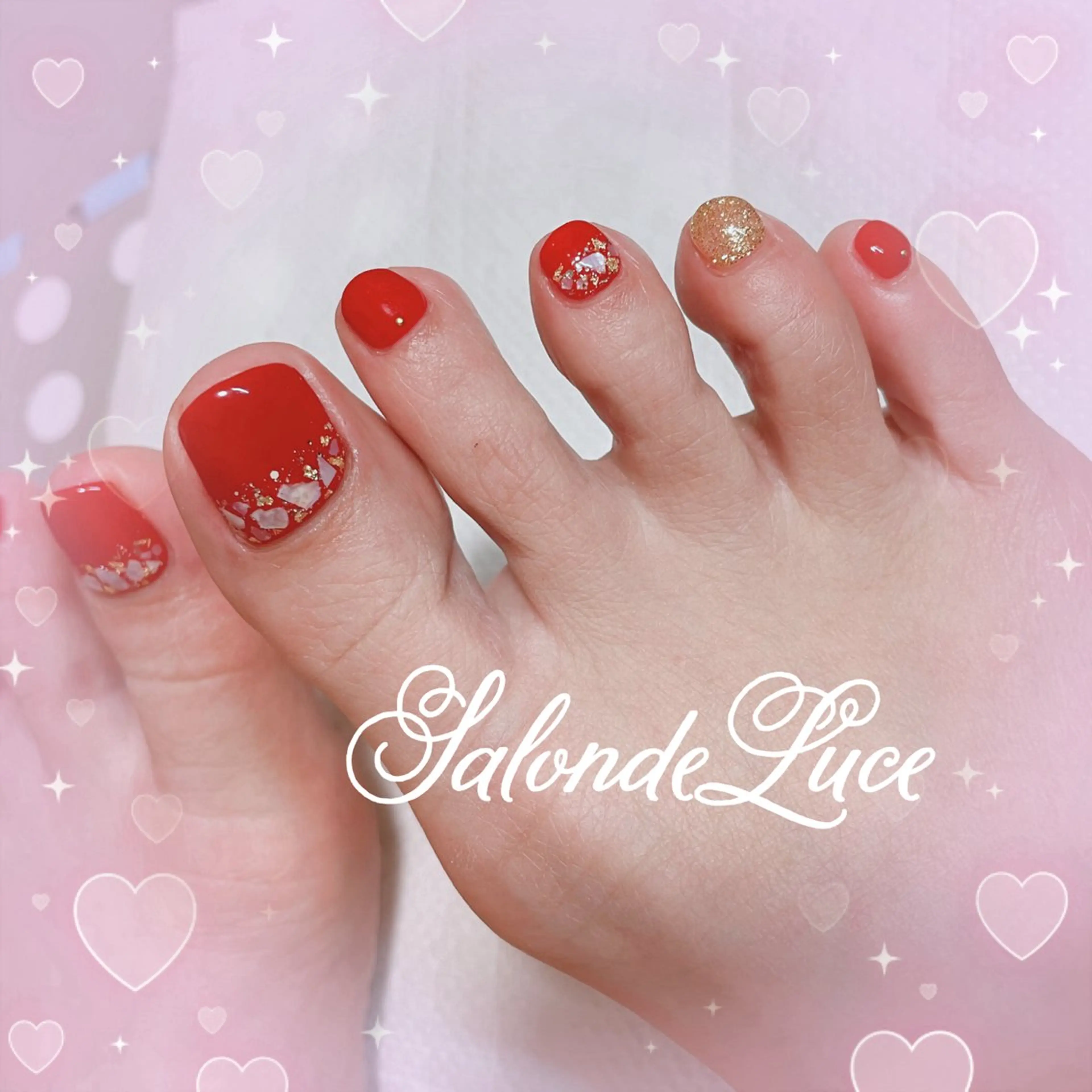 ネイル フットネイル Salon de Luceのネイルデザイン