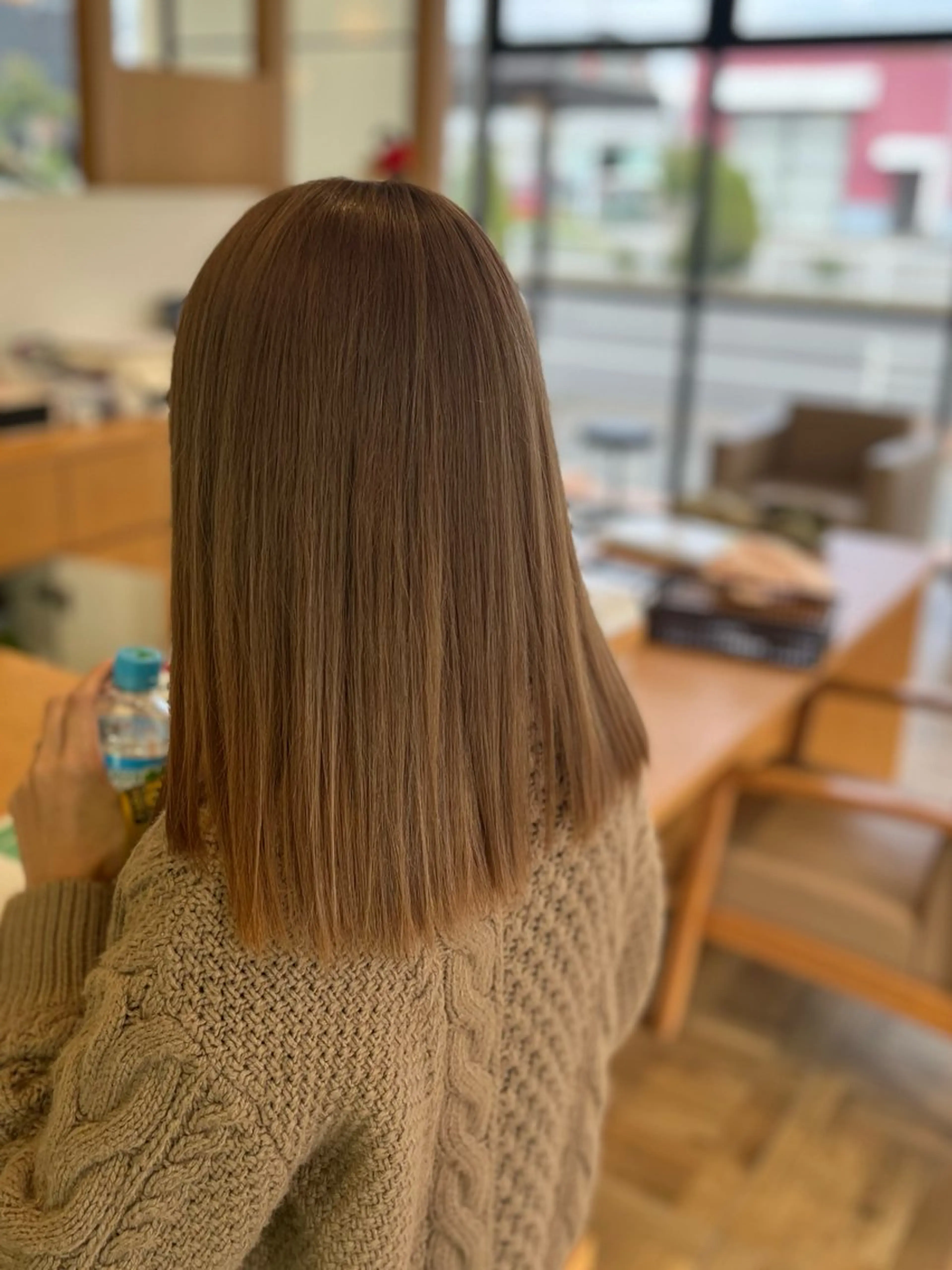 カラー ブリーチ ヘアカラー トリートメント ラブーケ中川中島店 クラタチカコのヘアスタイル