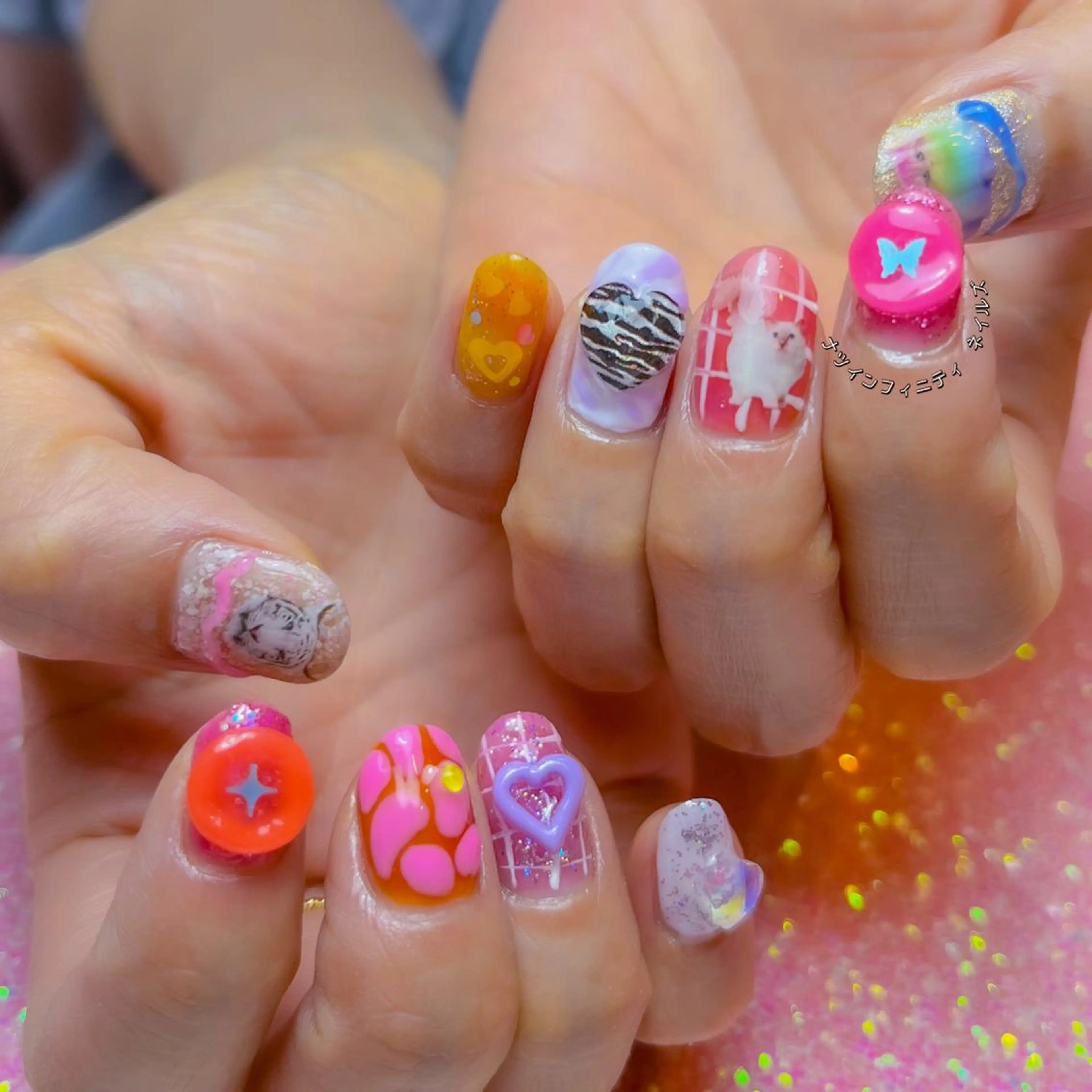 ネイル 持ち込み ハンドネイル ハンドケア ナツインフィニティ ネイルズ(なつ)のネイルデザイン
