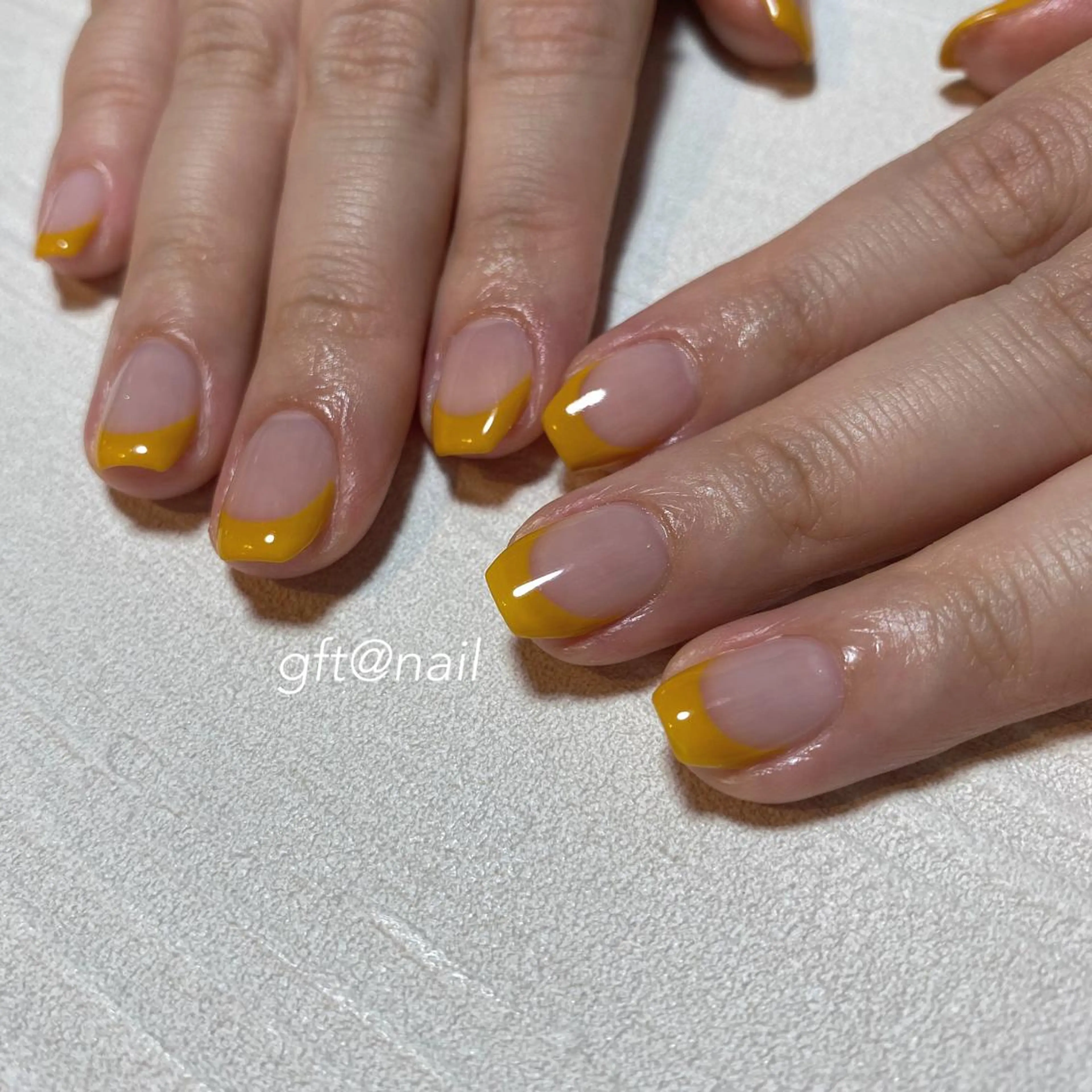ネイル フレンチネイル ハンドネイル etorca nailのネイルデザイン