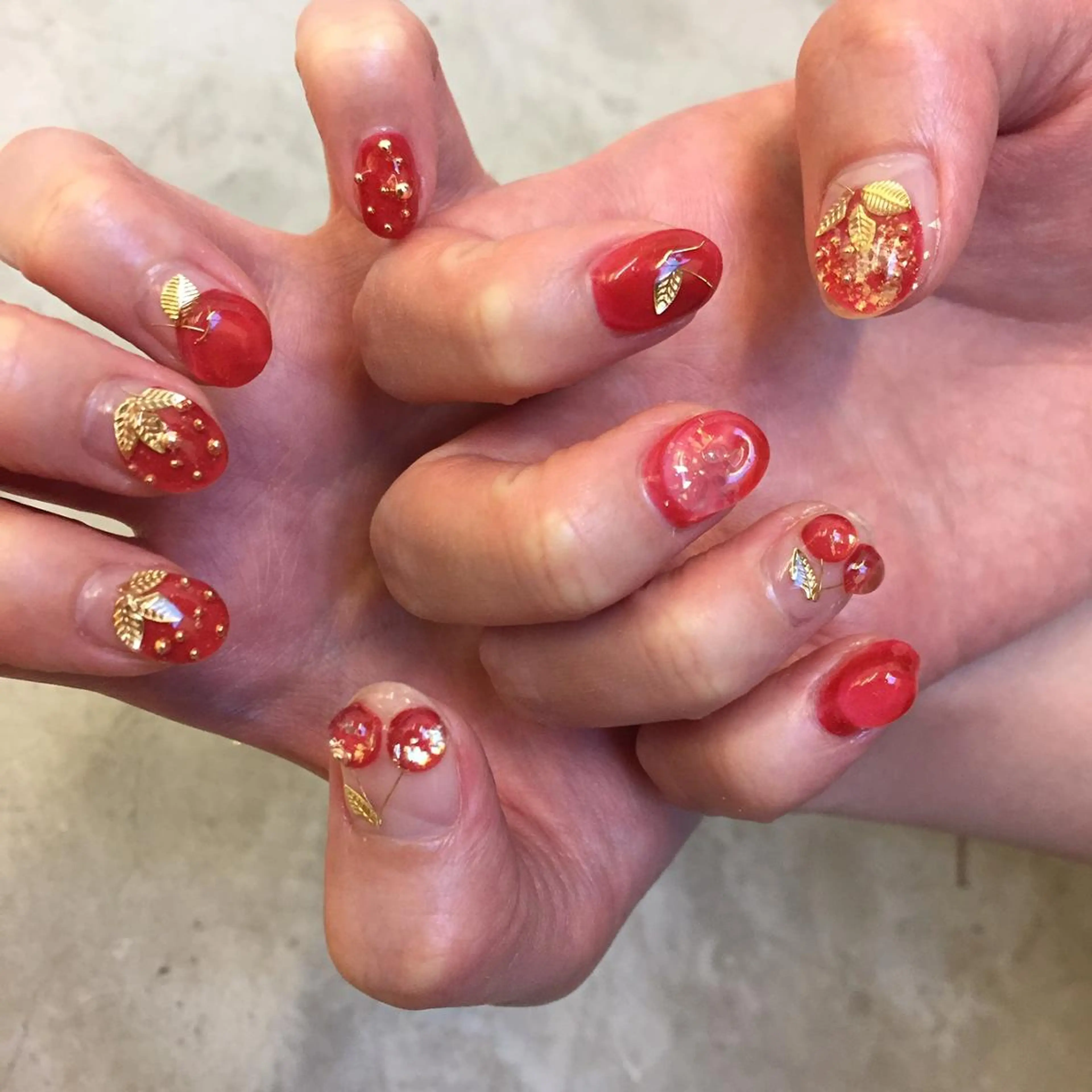 ネイル アートネイル ニュアンスネイル Ca rinaのネイルデザイン