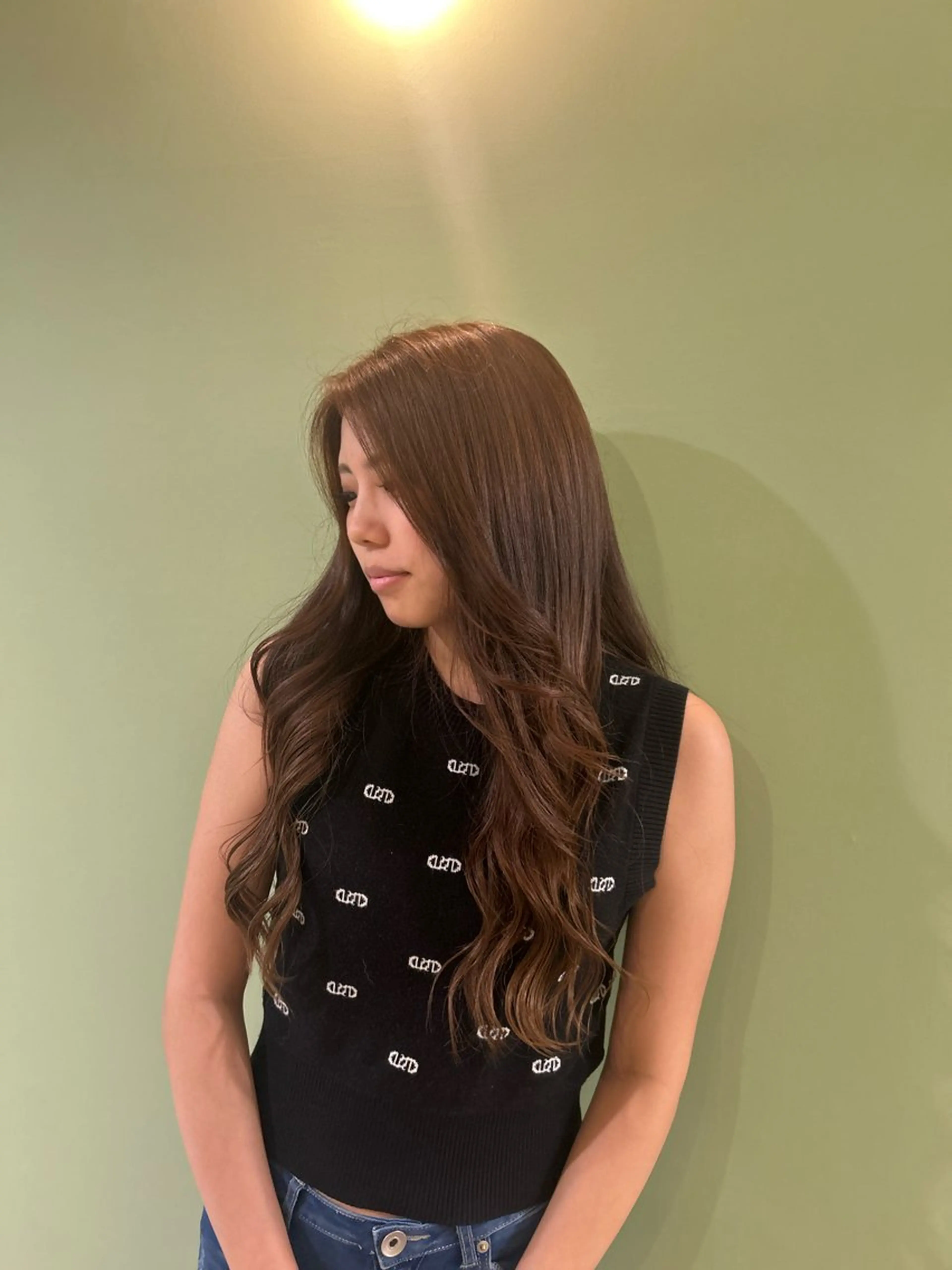 ロング カラー uta所属・カットモデル募集 トモカのヘアスタイル