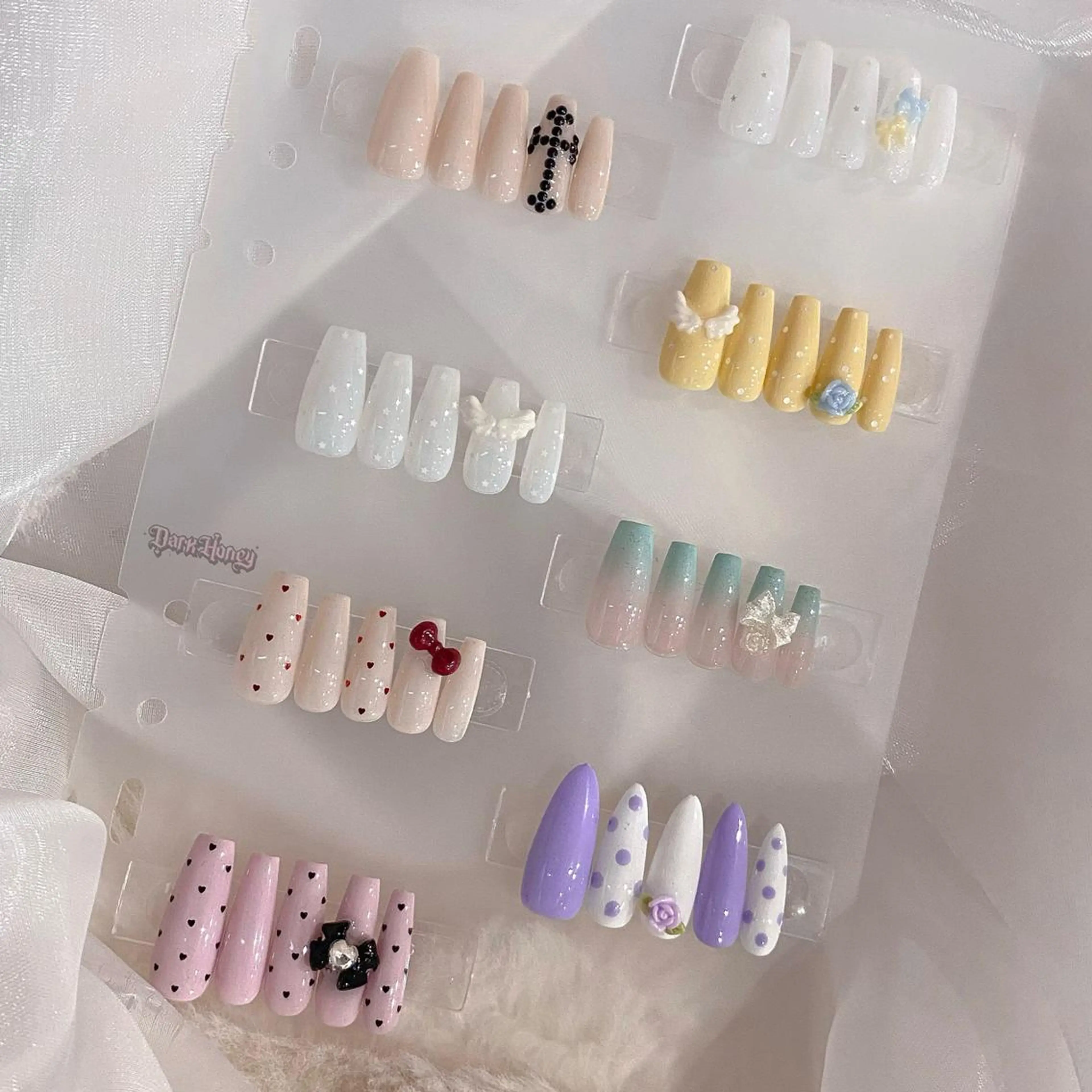 【自爪✨超お得定額🎀】シンプルトレンドガーリーデザイン💕の写真