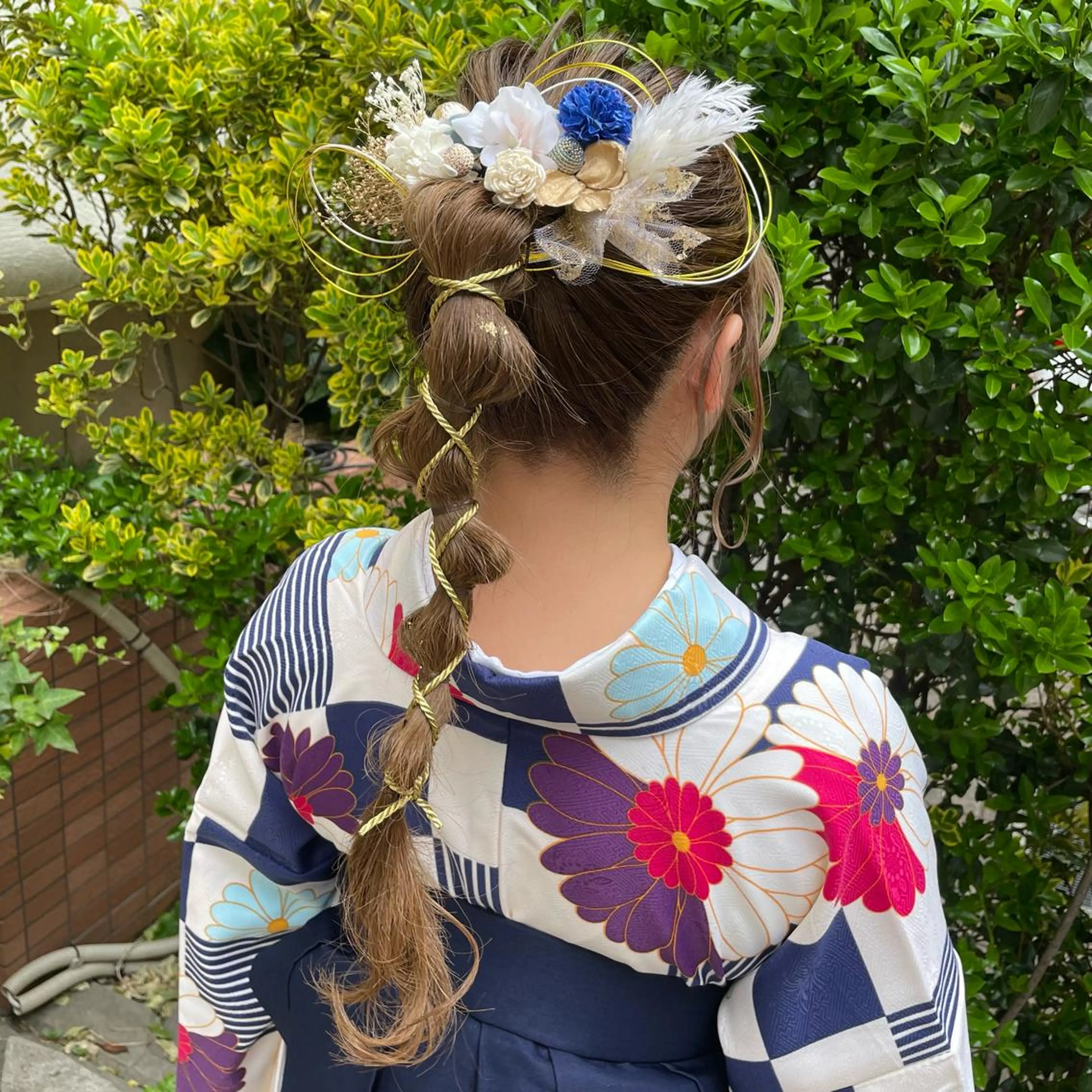 ヘアアレンジ 卒業式のヘアスタイル 古賀 紅音のヘアスタイル