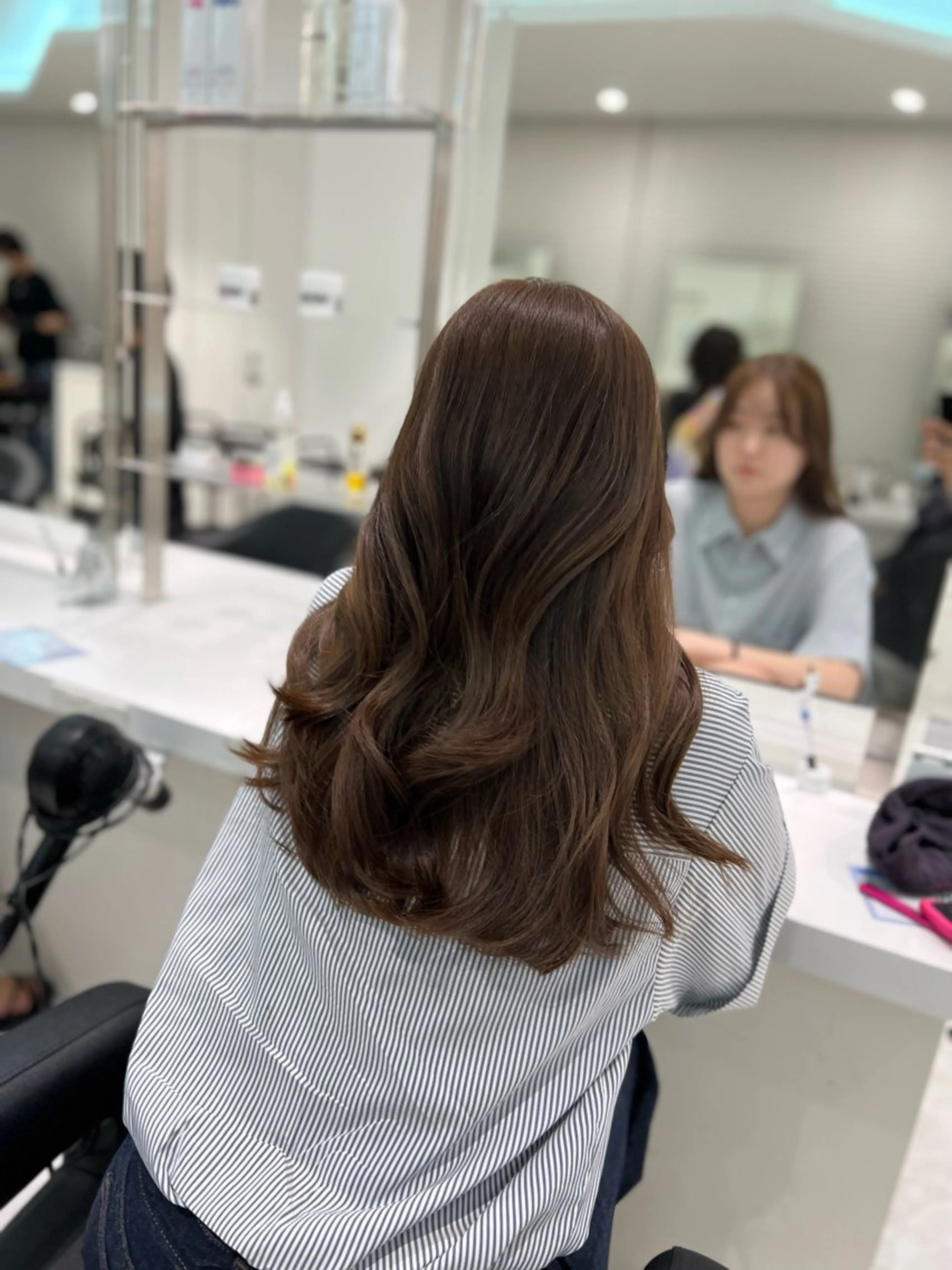 ロング ハイトーン/ケア ブリーチ/sEnAのヘアスタイル