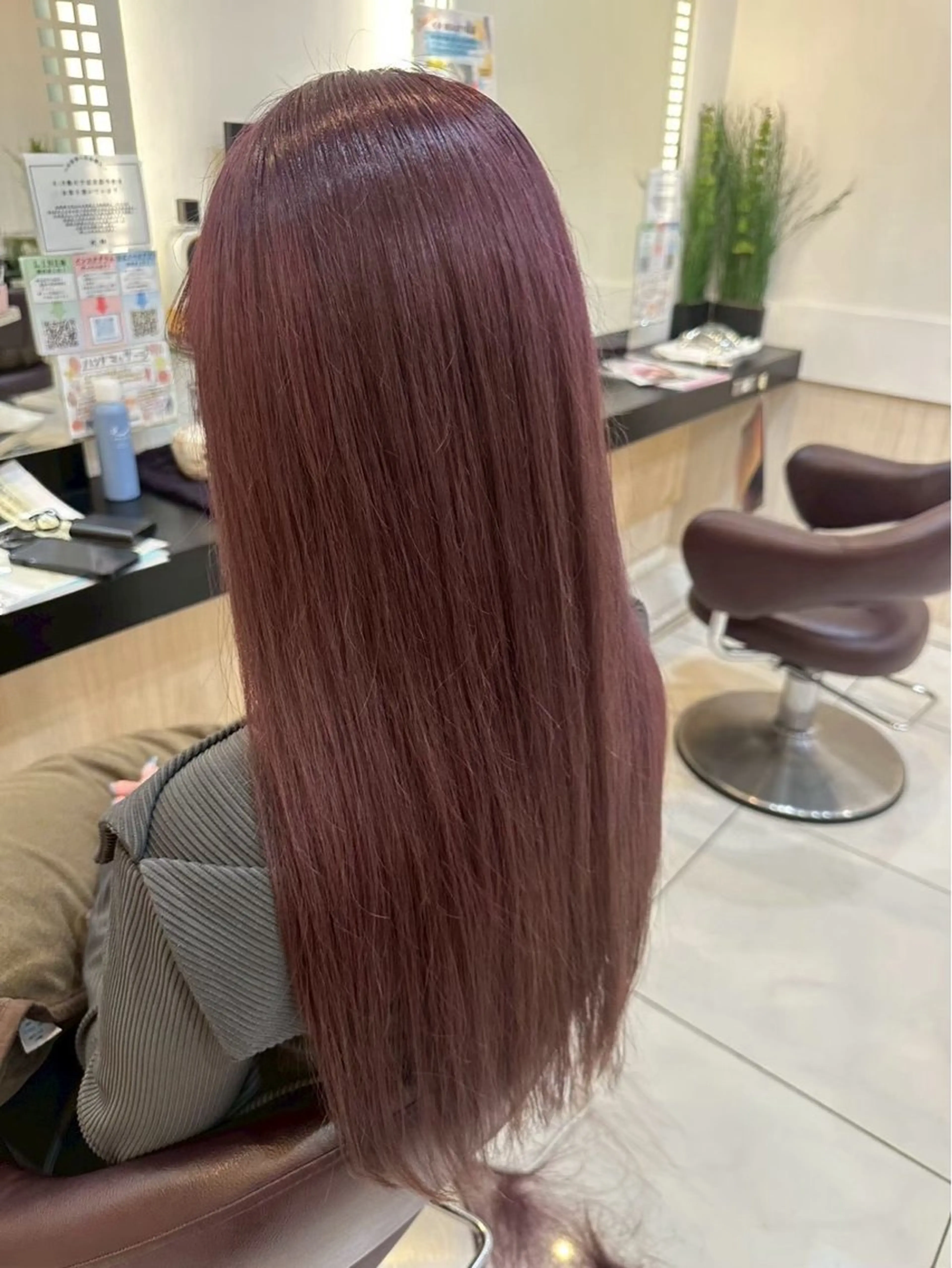 カラー ブリーチカラー/鶴川 /ハイトーン/あいのヘアスタイル