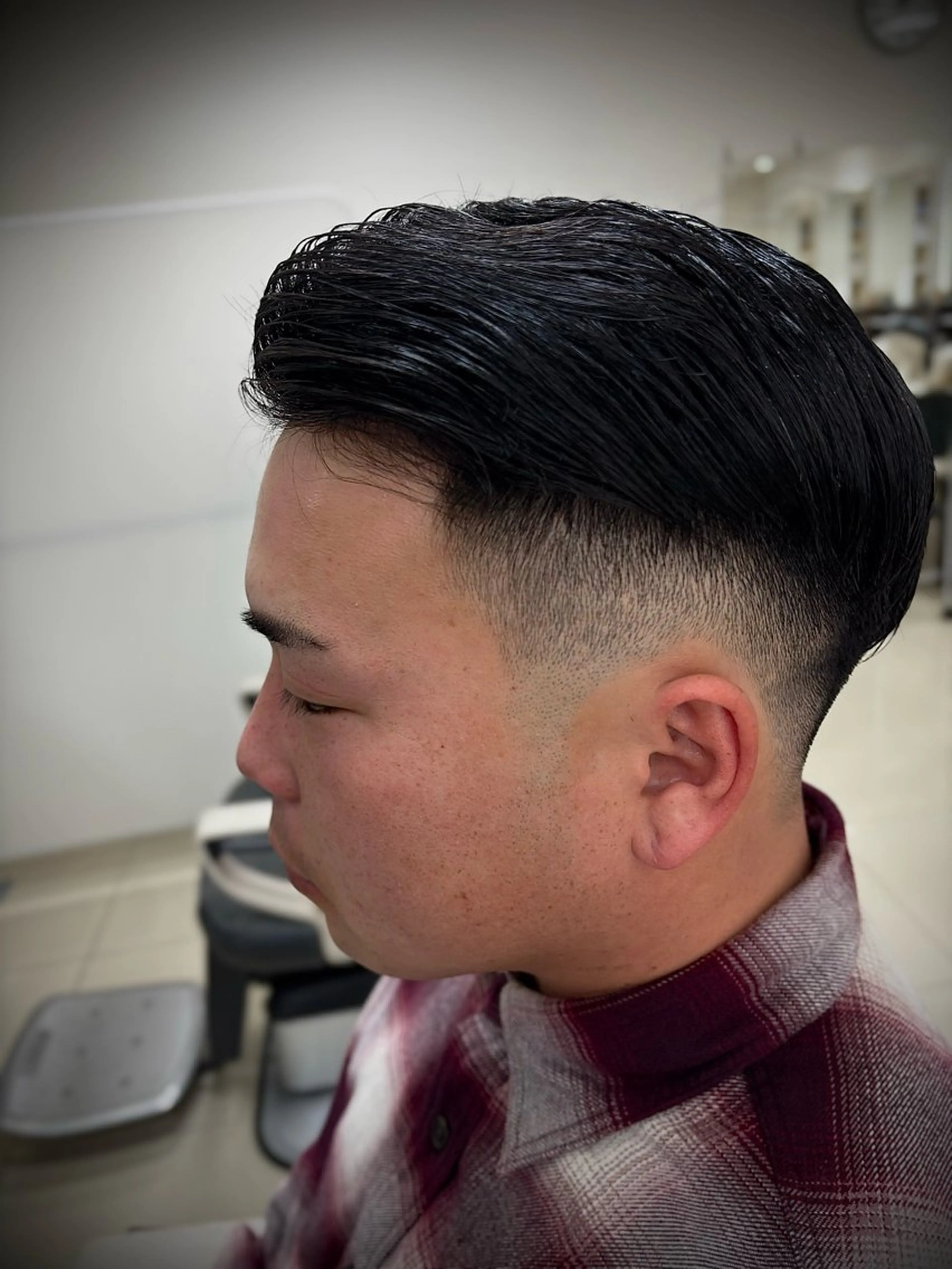 メンズ フェードカット カット イン東京米沢店所属・金田 理央のヘアスタイル