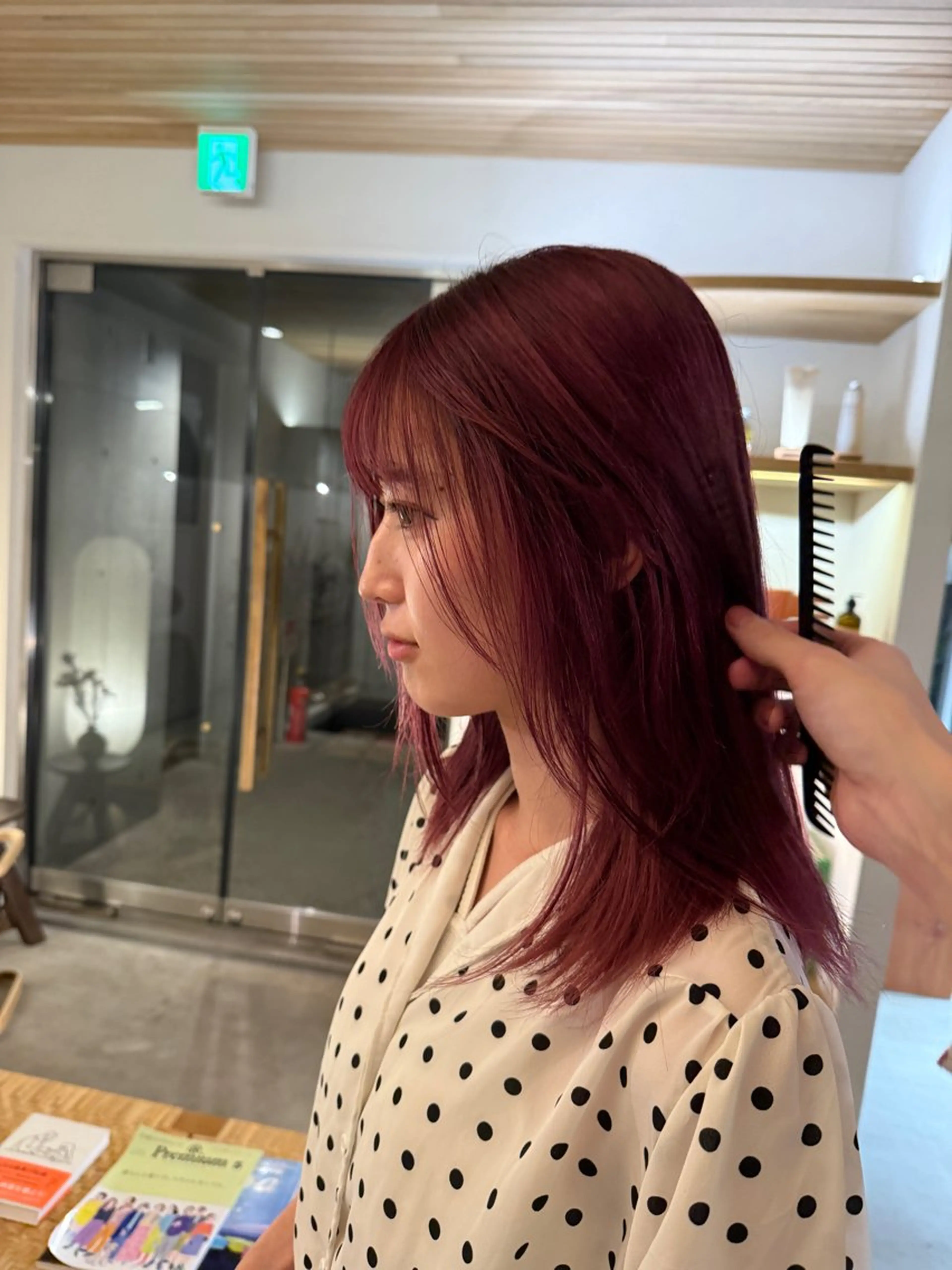 カラー ブリーチ ヘアカラー casi所属・メンズパーマ／ボブ 星本広海のヘアスタイル