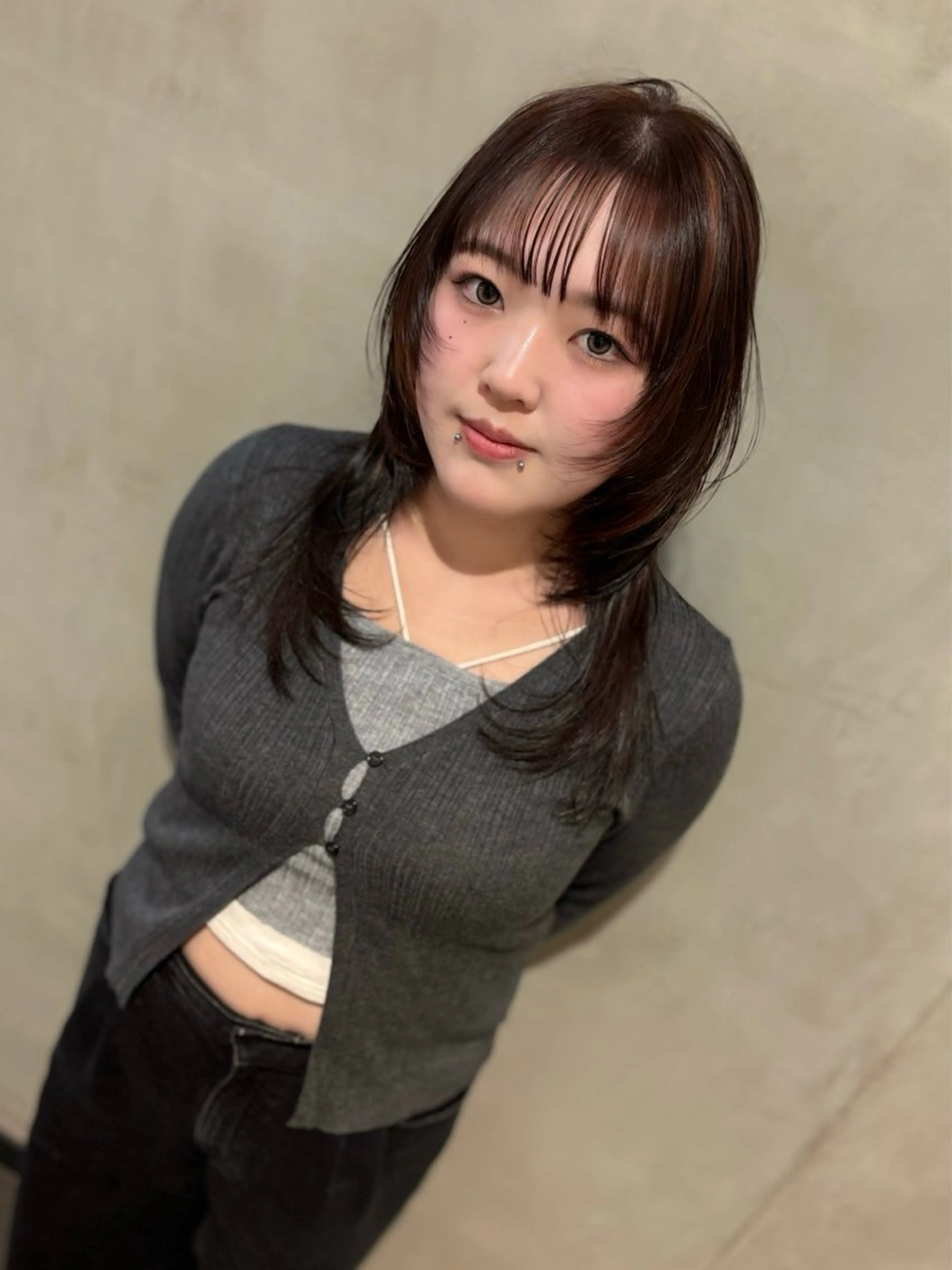 セミロング カラー ヘアカラー トリートメント 優作 〜圧倒的信頼〜のヘアスタイル