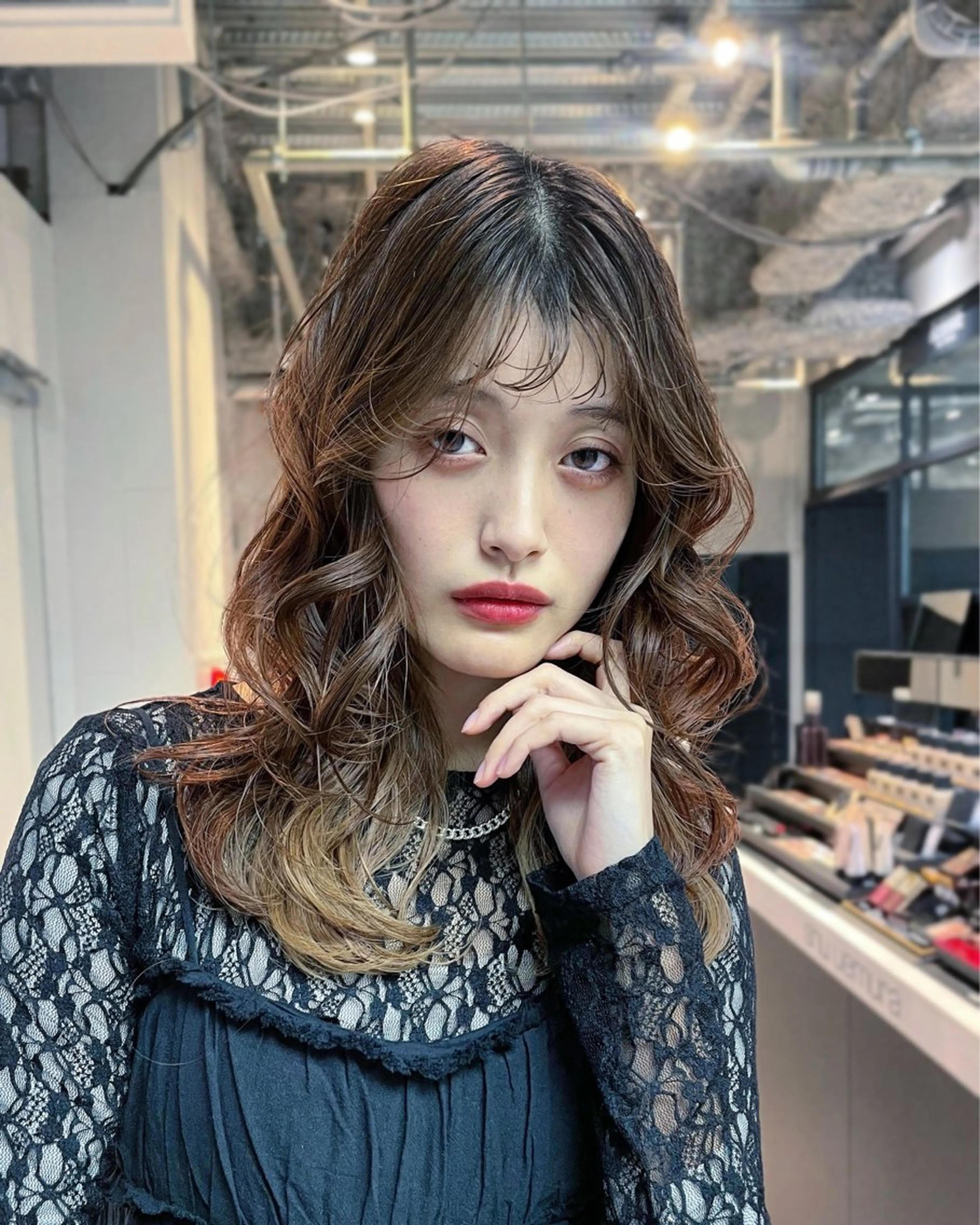 パーマ ALBUM銀座‪‪ RURUKA‪‪❤︎のヘアスタイル