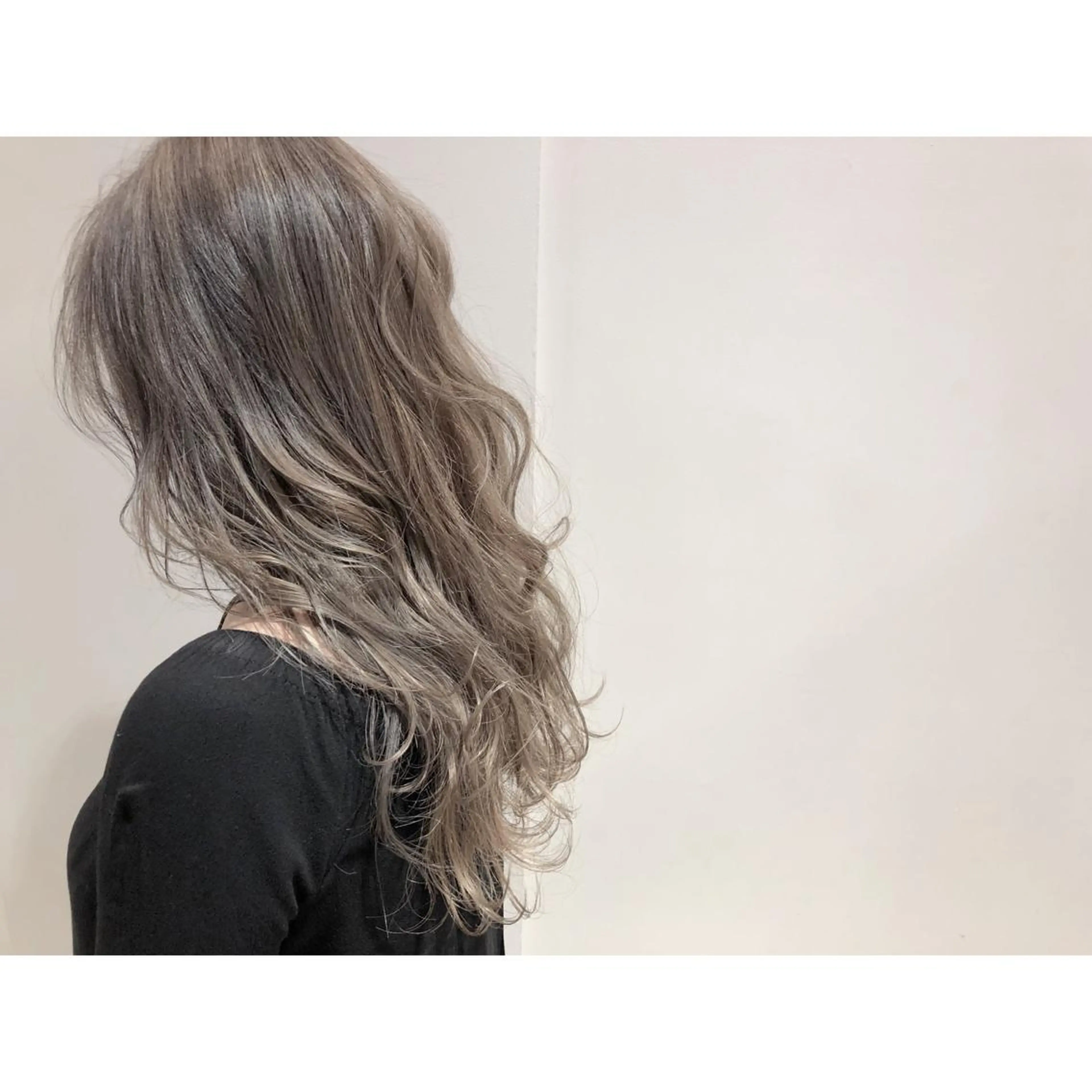 ロング カラー ヘアカラー トリートメント 心斎橋 美髪職人 近江のヘアスタイル