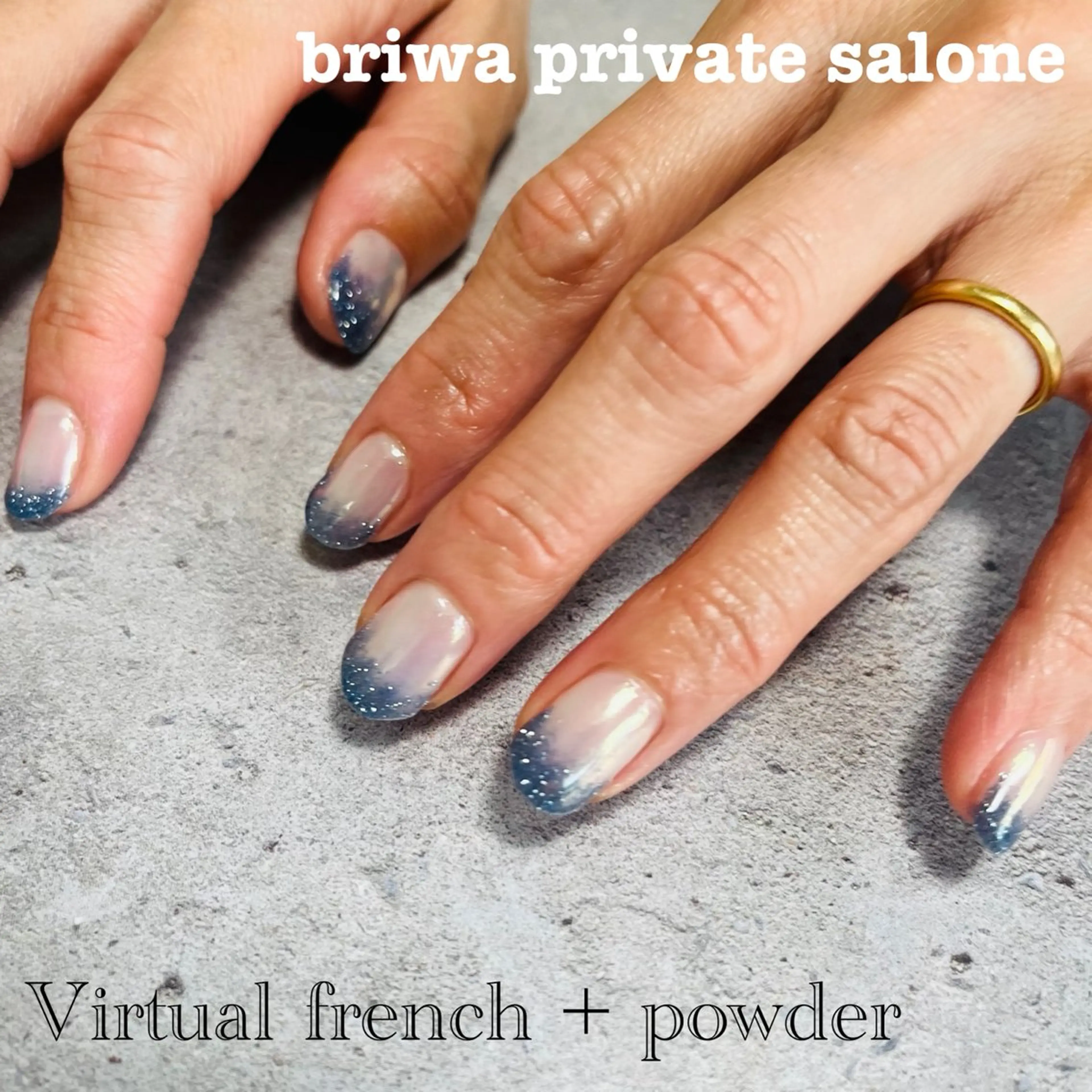 ネイル フラッシュネイル フレンチネイル ハンドネイル Briwa✨ nail💅のネイルデザイン