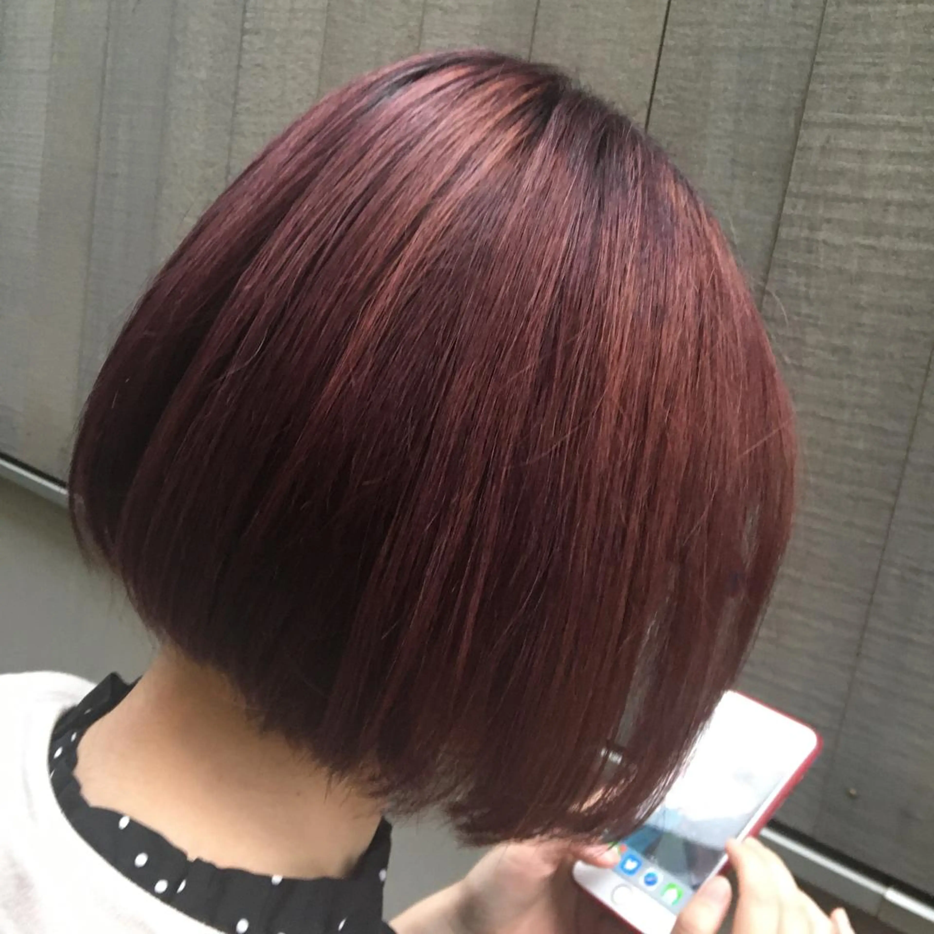 ミディアム カラー crop es 茅ヶ崎所属・ヘアセット/髪質改善 🌿 長 若奈のヘアスタイル