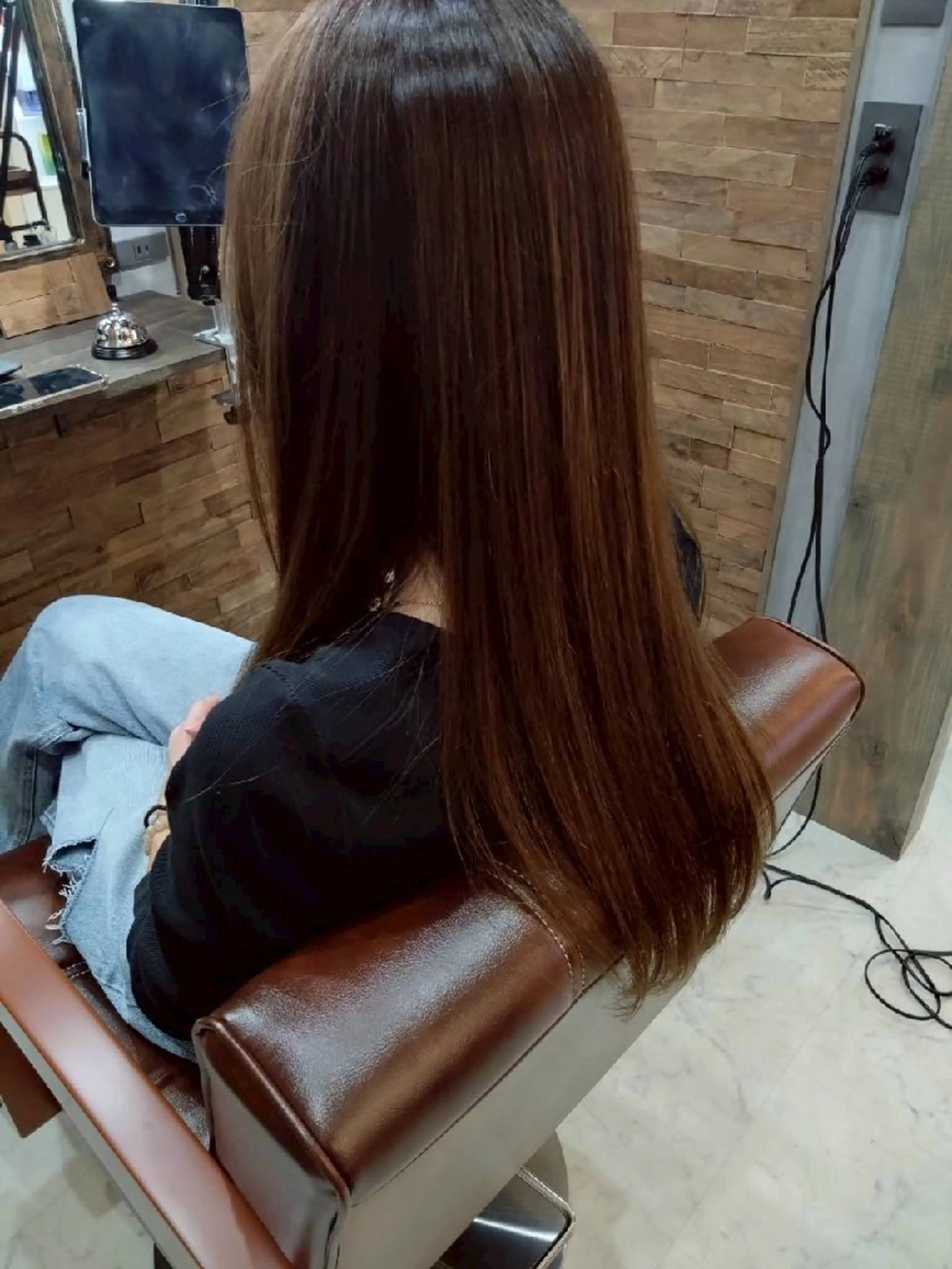 ロング カット 縮毛矯正 トリートメント アトリエナガノ2所属・大塚 拓也のヘアスタイル