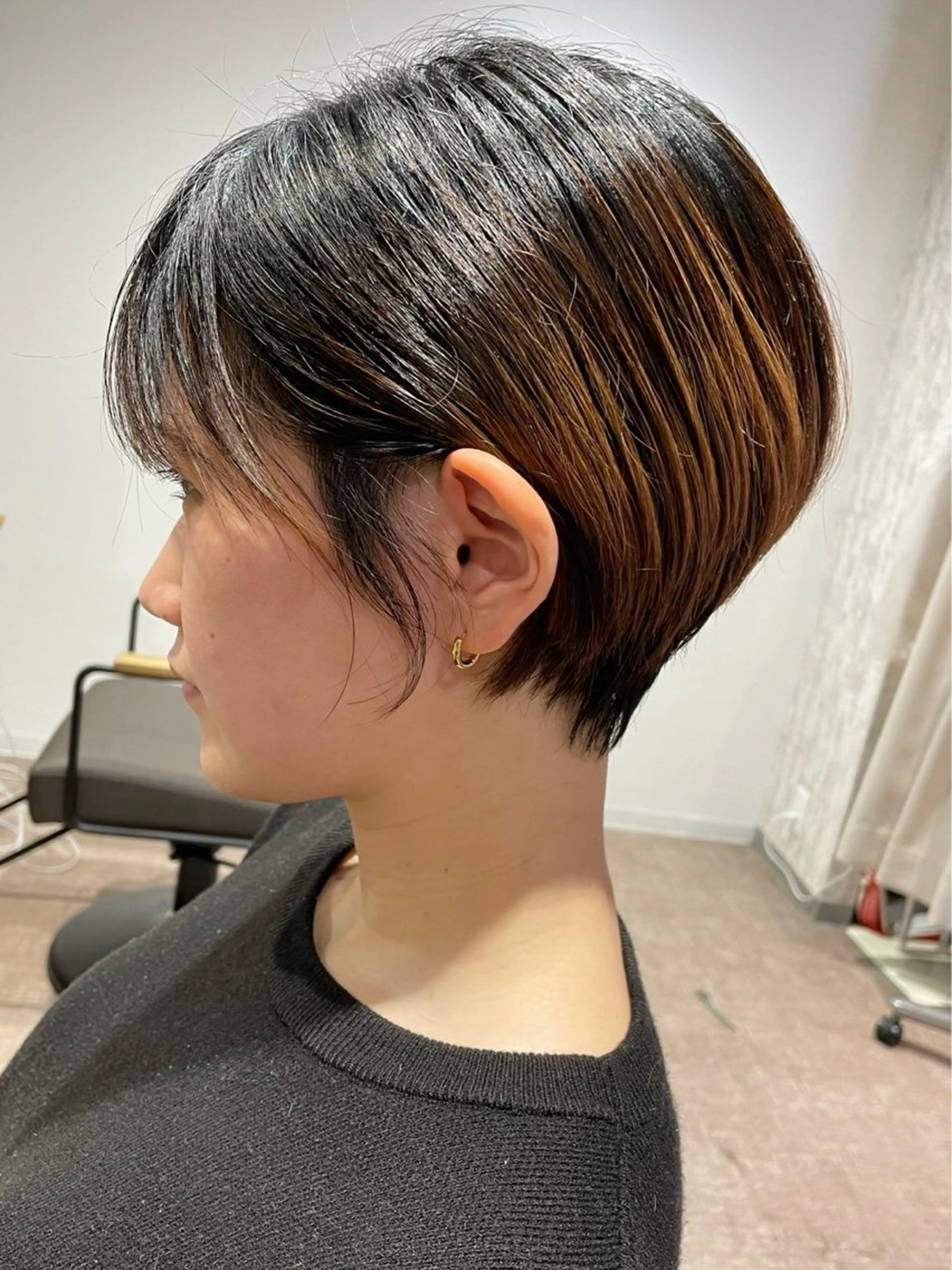 ショート 岩本 優花のヘアスタイル