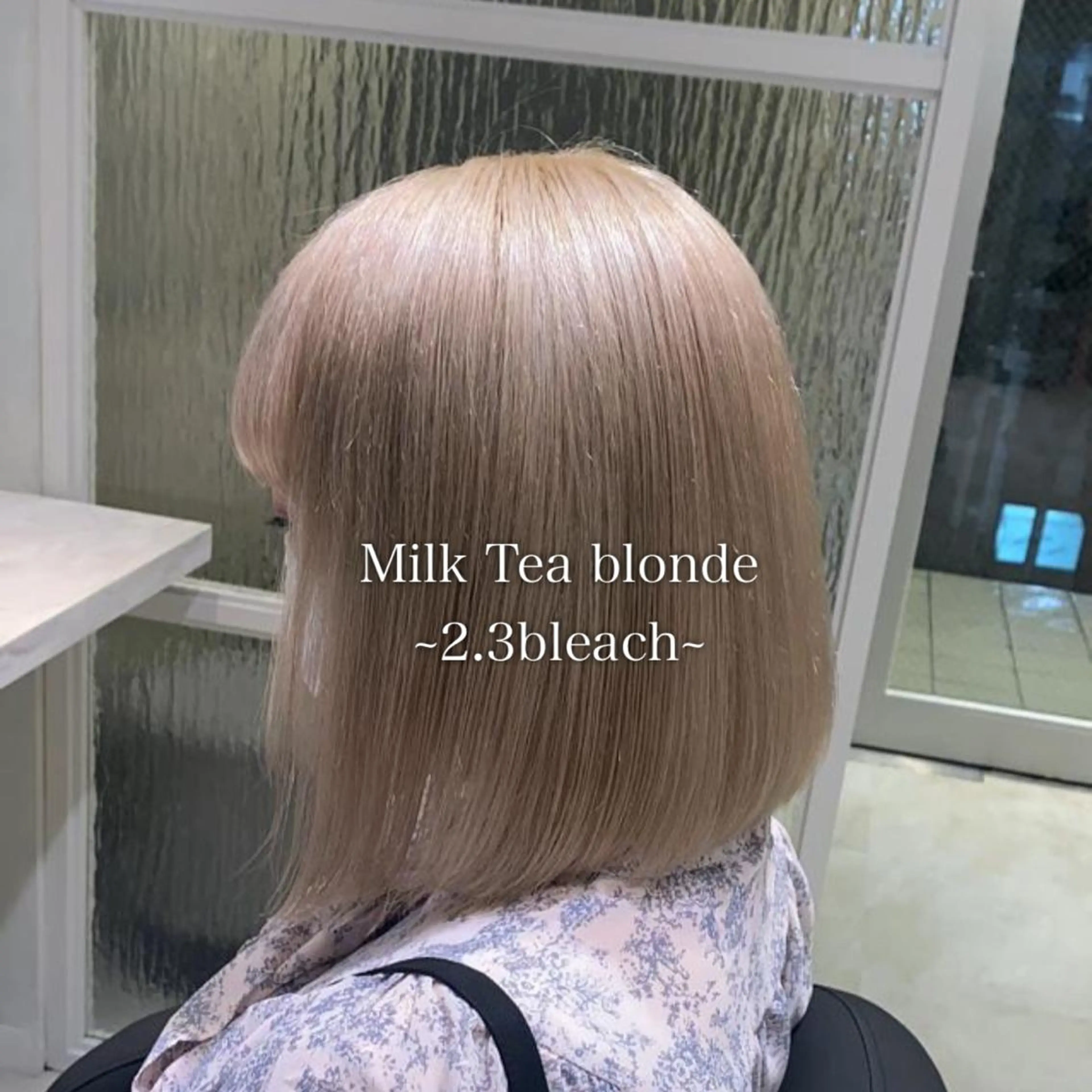 ショート カラー ヘアカラー トリートメント THESALONS所属・🤍ブリーチカラー /寄田龍樹🤍のヘアスタイル