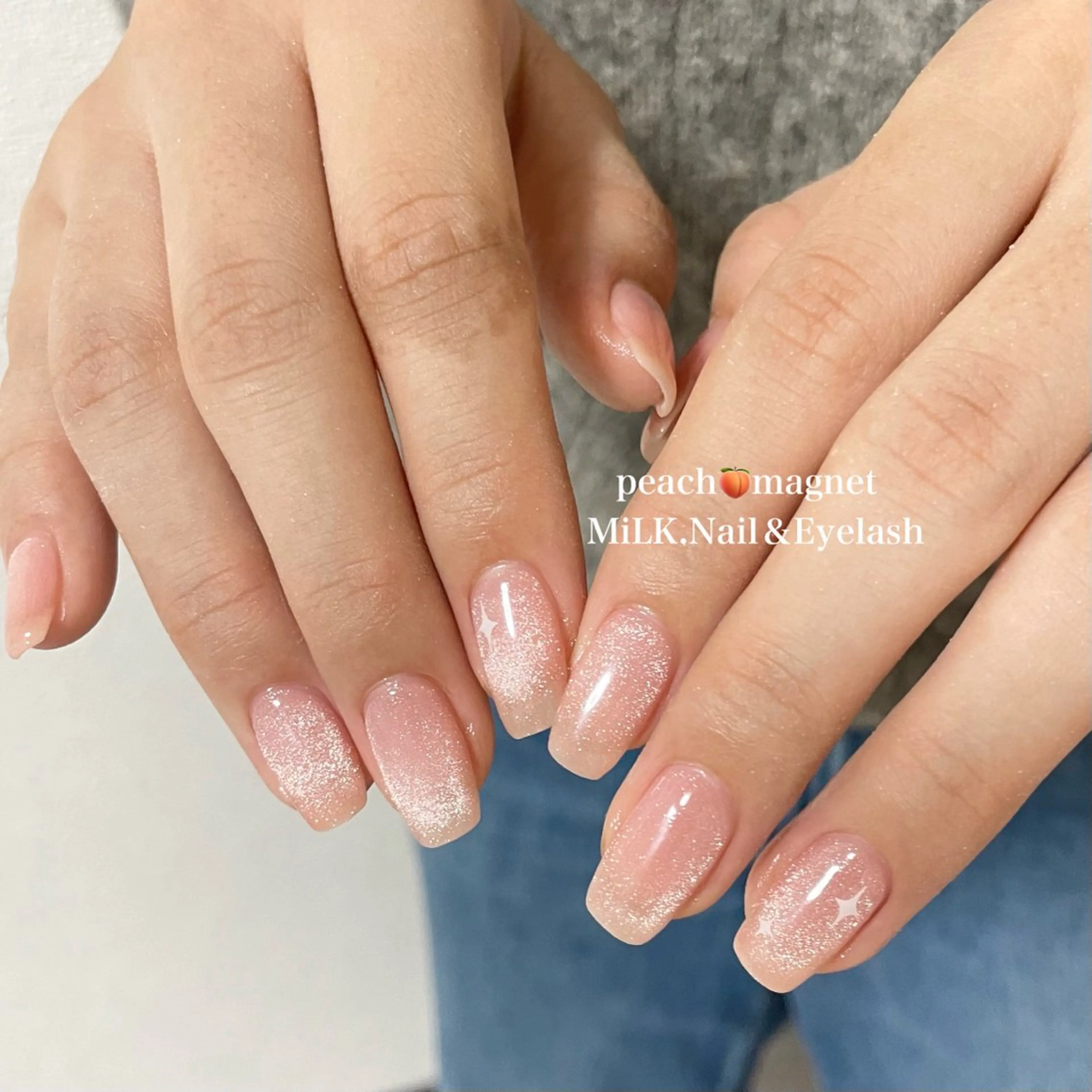 ネイル マグネットネイル ハンドネイル MiLK.   Nail&Eyelash所属・MiLK. wakaのマツエク・マツパデザイン