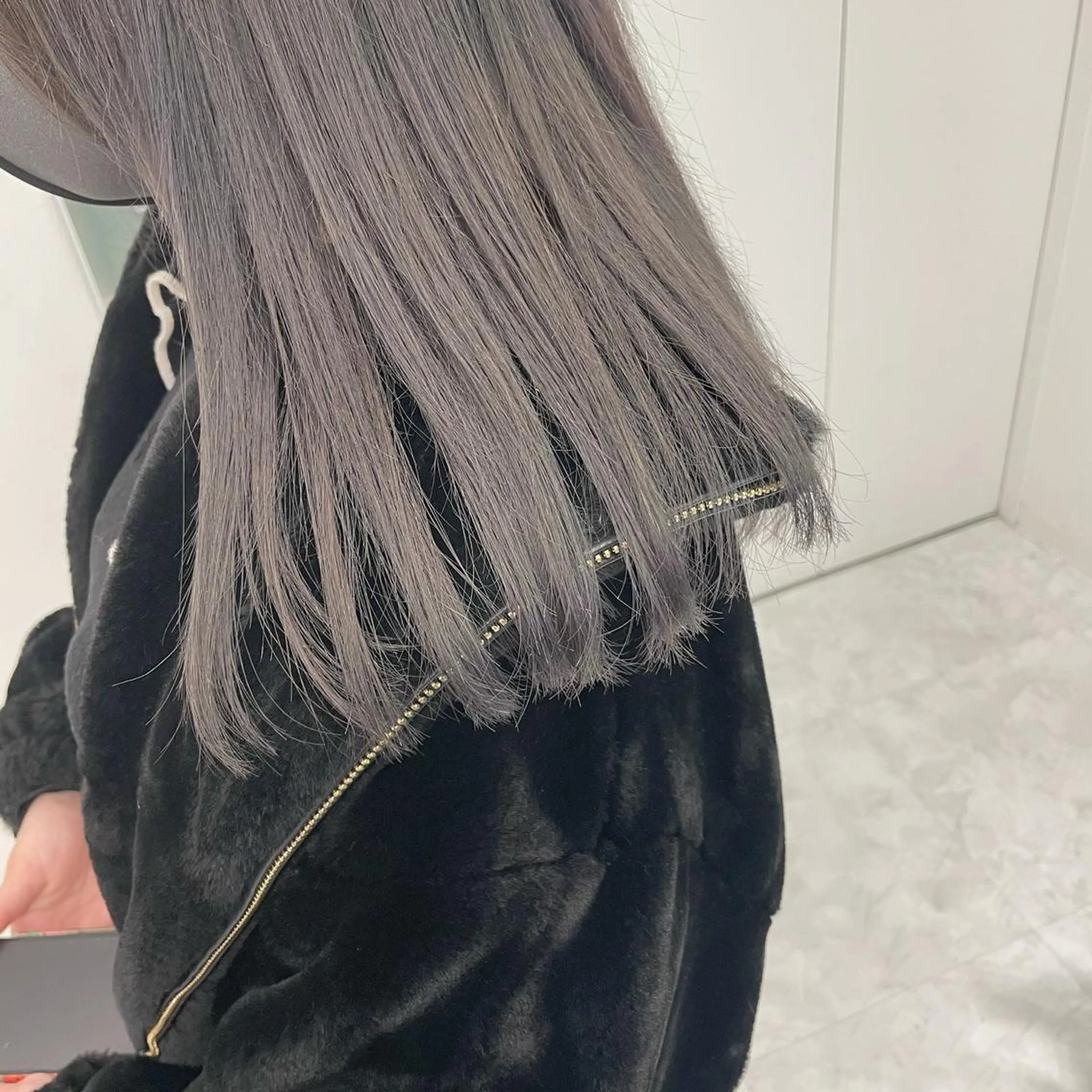セミロング カラー ヘアカラー 💗🤍透明感カラー 🤍💗kanonのヘアスタイル