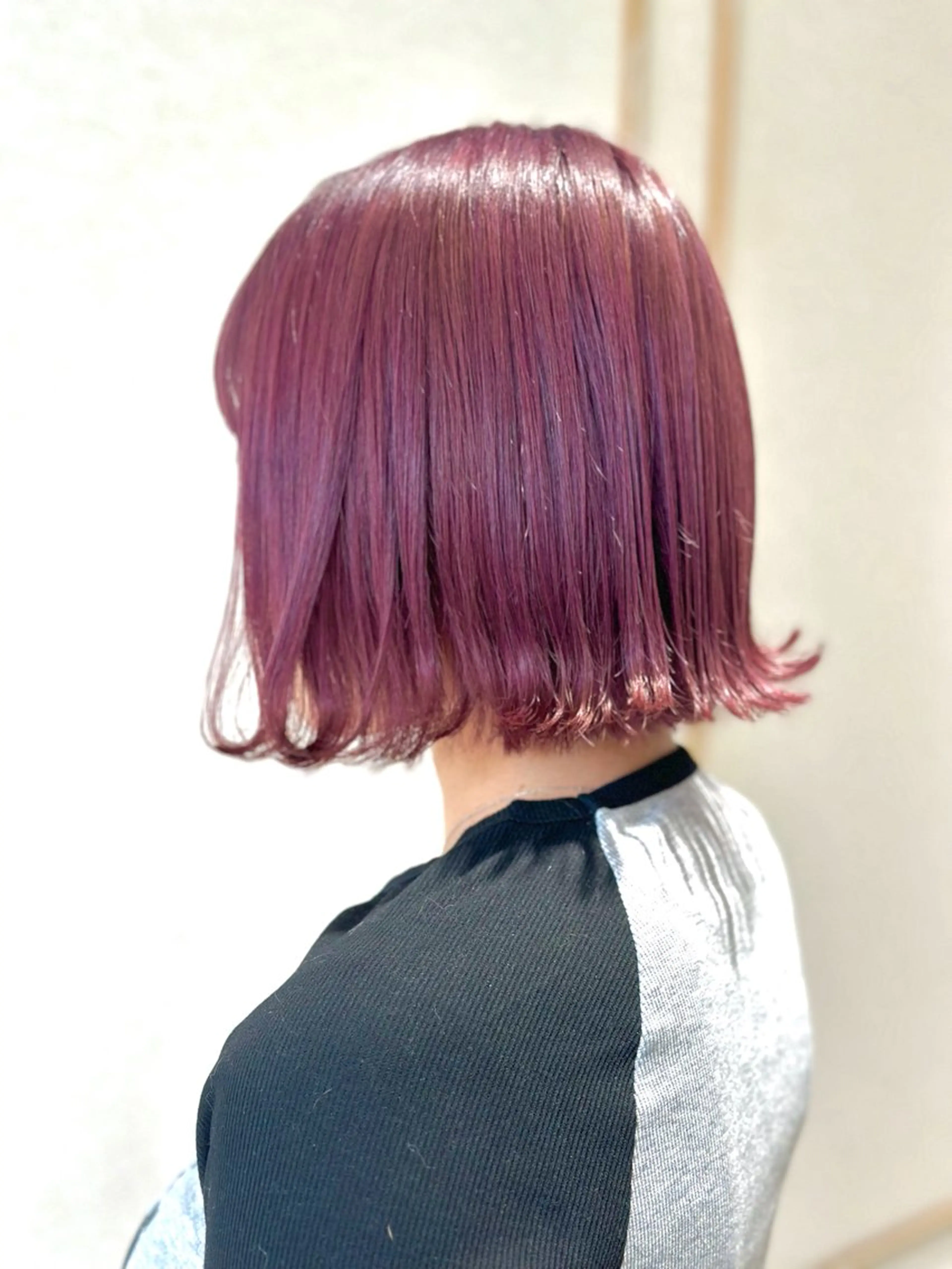 ミディアム カラー ブリーチ ピンクカラー 🆕TRUTH千葉店 店長Yuのヘアスタイル
