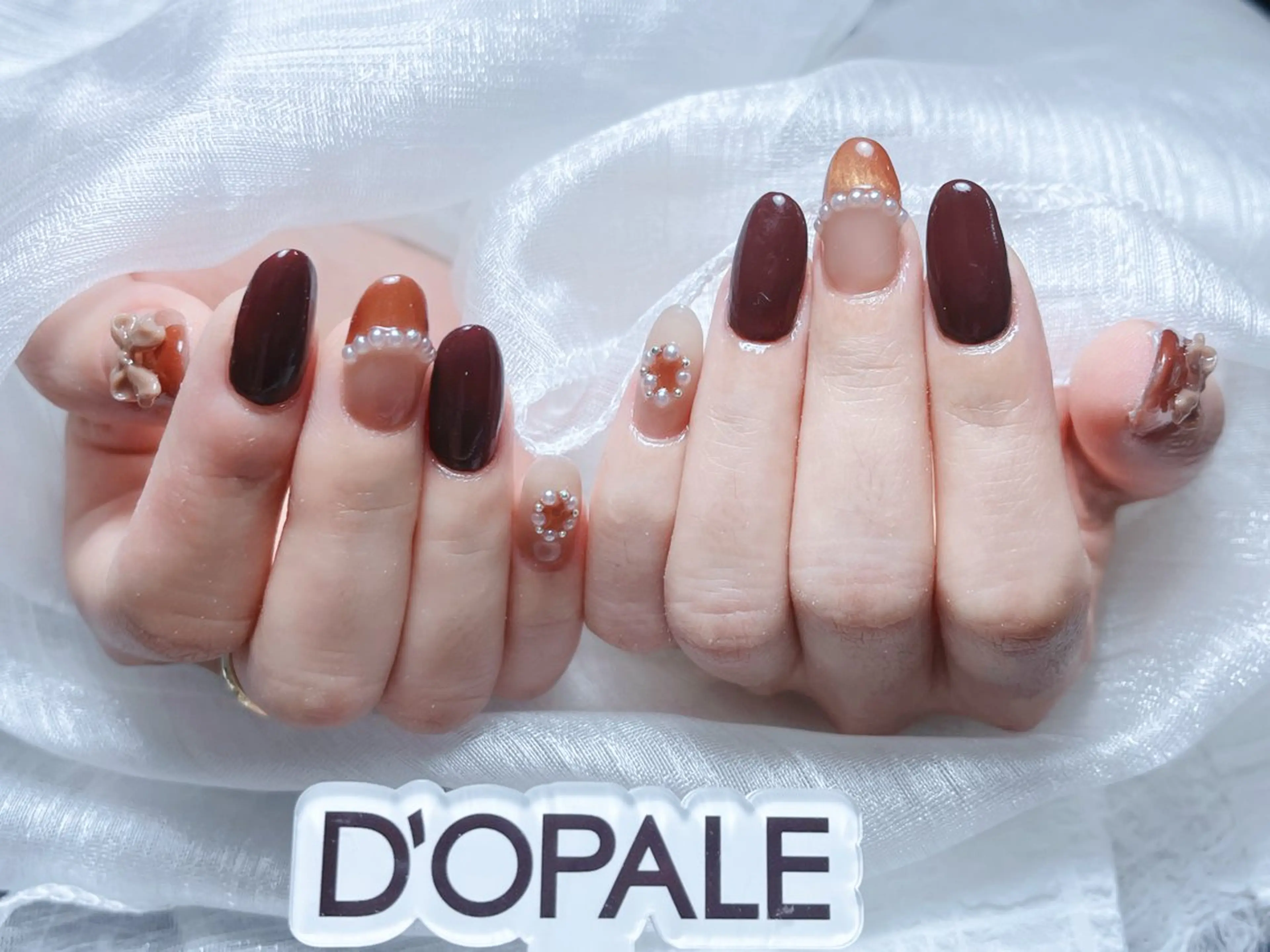 ネイル DOPALE、もも 彦奇のネイルデザイン