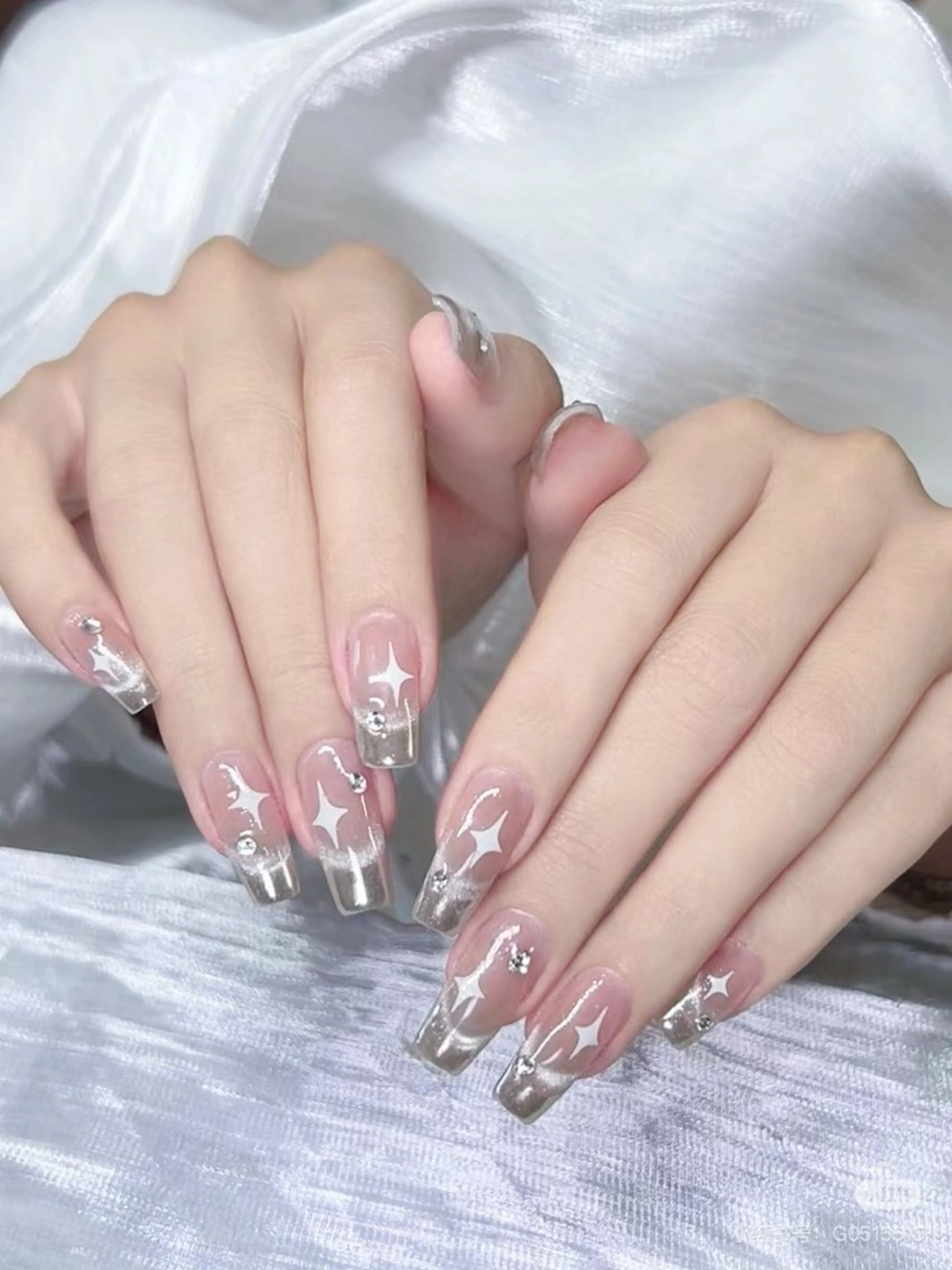 ネイル アートネイル チークネイル 長さ出し フットネイル フレンチネイル YK Rinのネイルデザイン