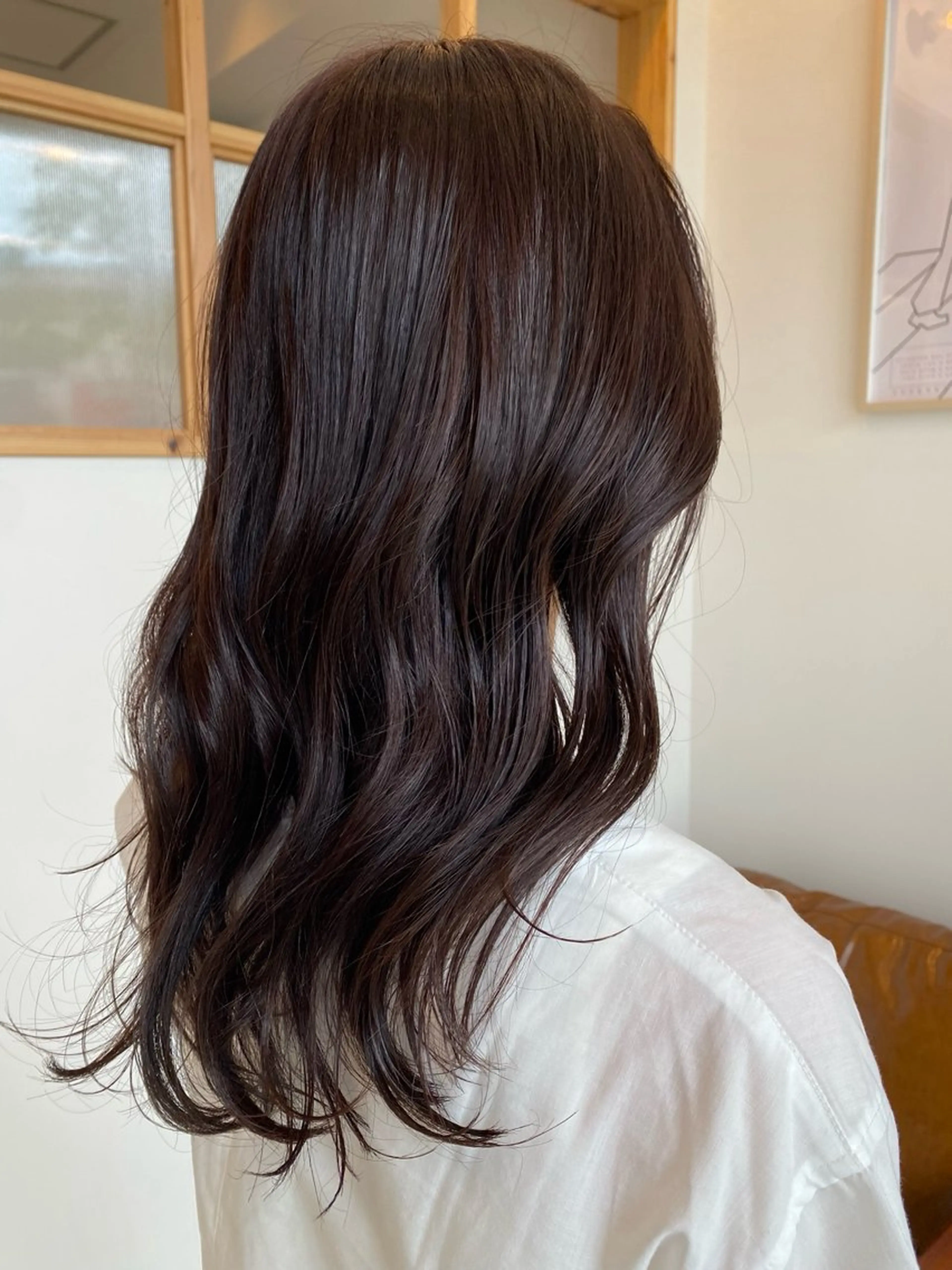 セミロング カラー Sun.所属・Sun./山口市 Natsuのヘアスタイル