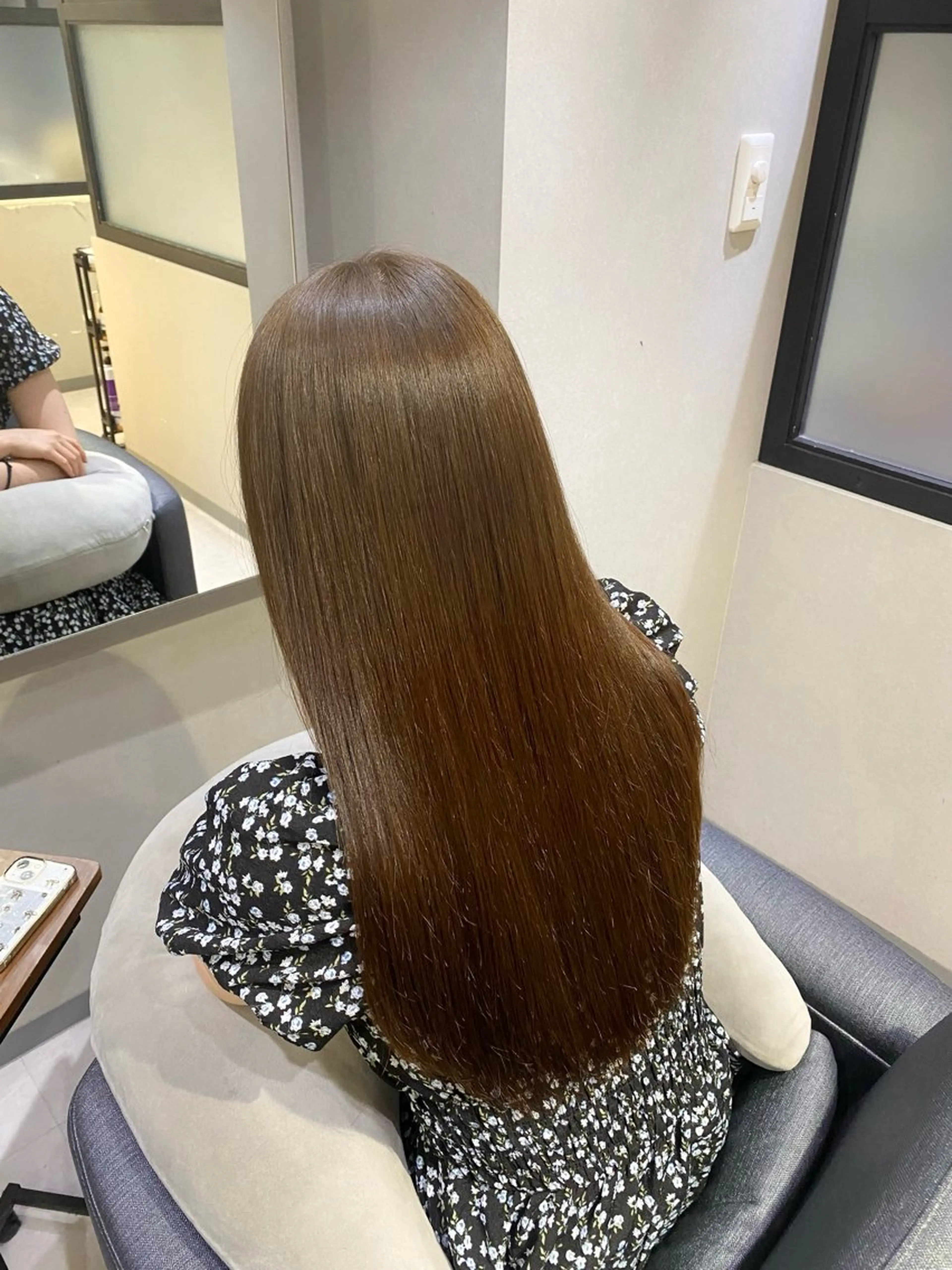 ロング ヘアカラー トリートメント 🫧髪質改善 🌼きさき🌼のヘアスタイル