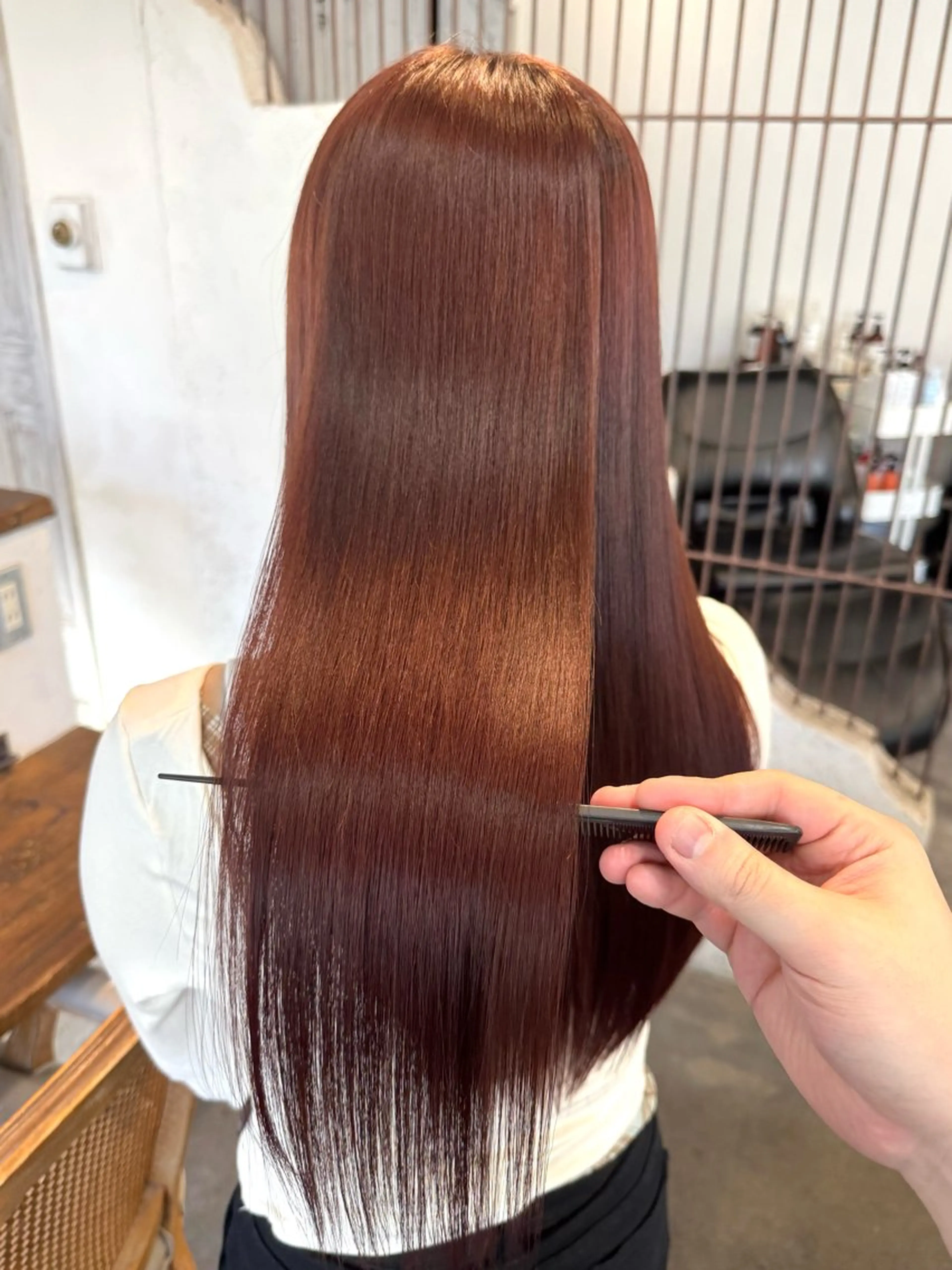 ロング ショートボブ ボブ ハイライト 髪質改善 韓国風ヘア カット 縮毛矯正 トリートメント 🔆髪質改善 透明感 カラー🔆佐々木貴仁のヘアスタイル