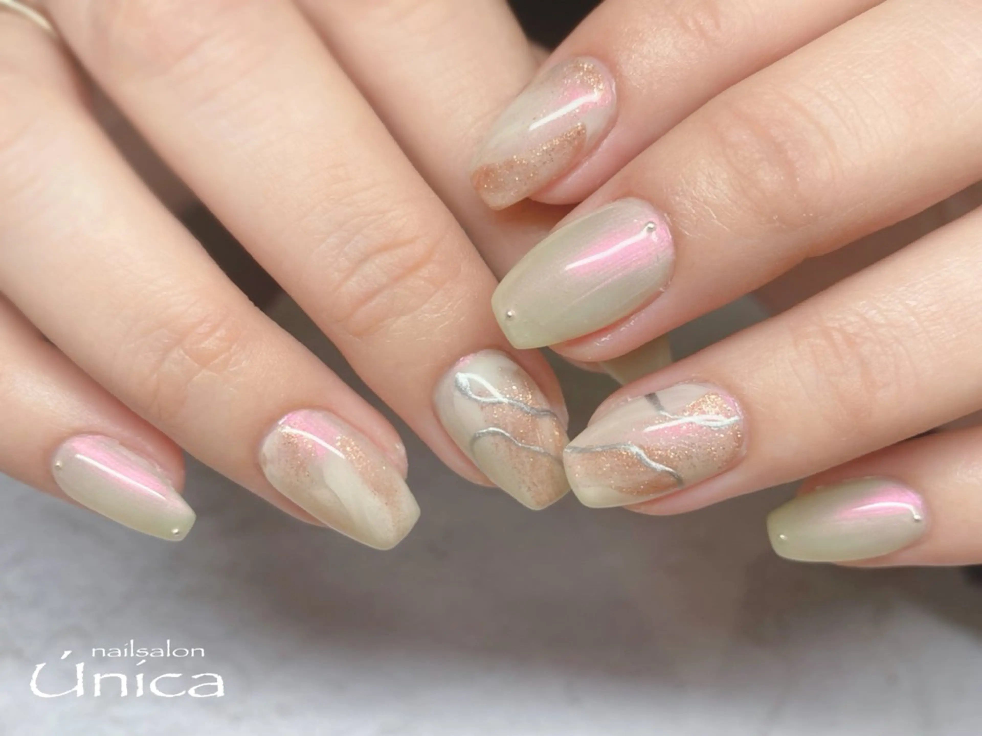 ネイル ハンドネイル nailsalon Única ウニカのネイルデザイン