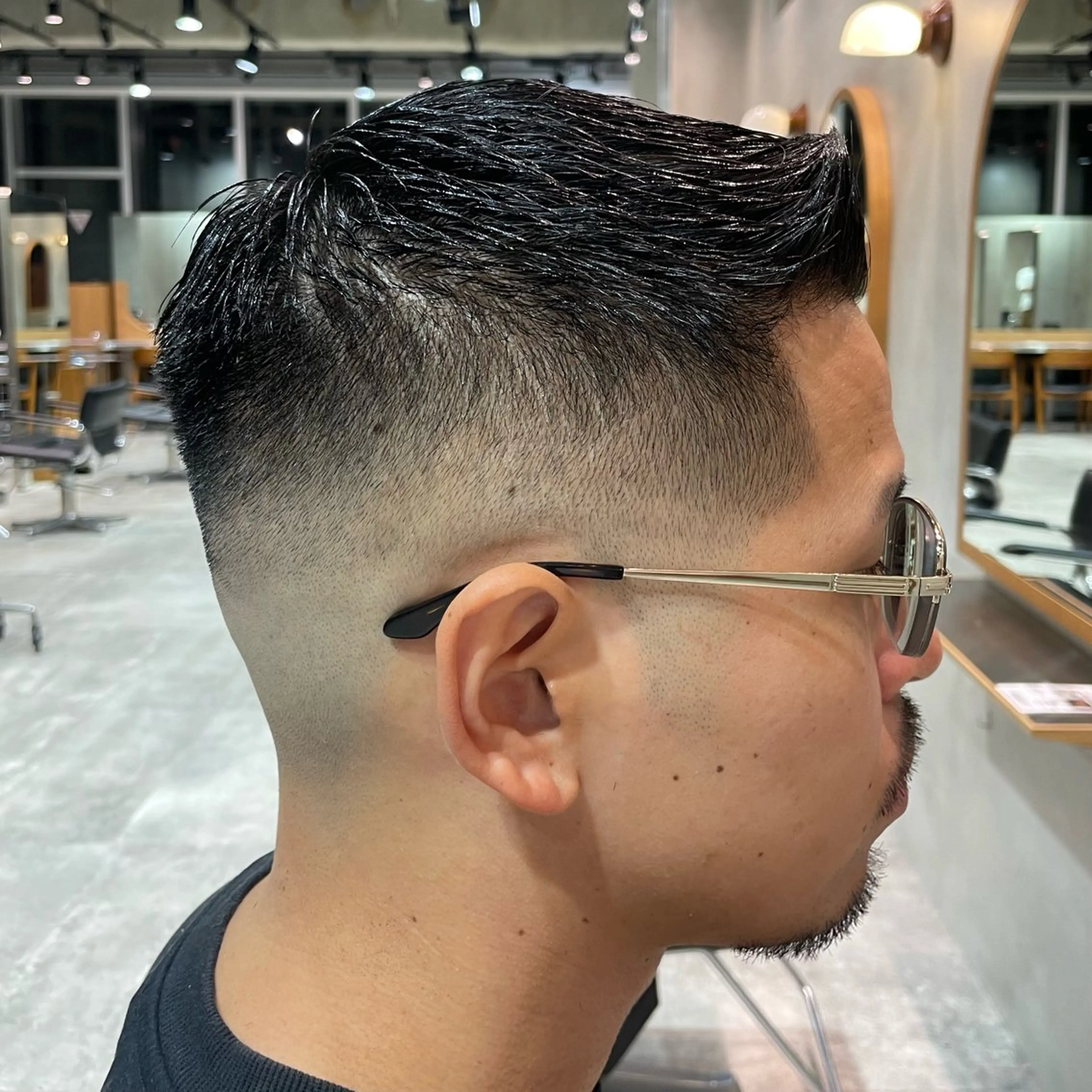 ショート メンズ フェードカット スキンフェード カット Taka【バーバー /フェードカット】のヘアスタイル