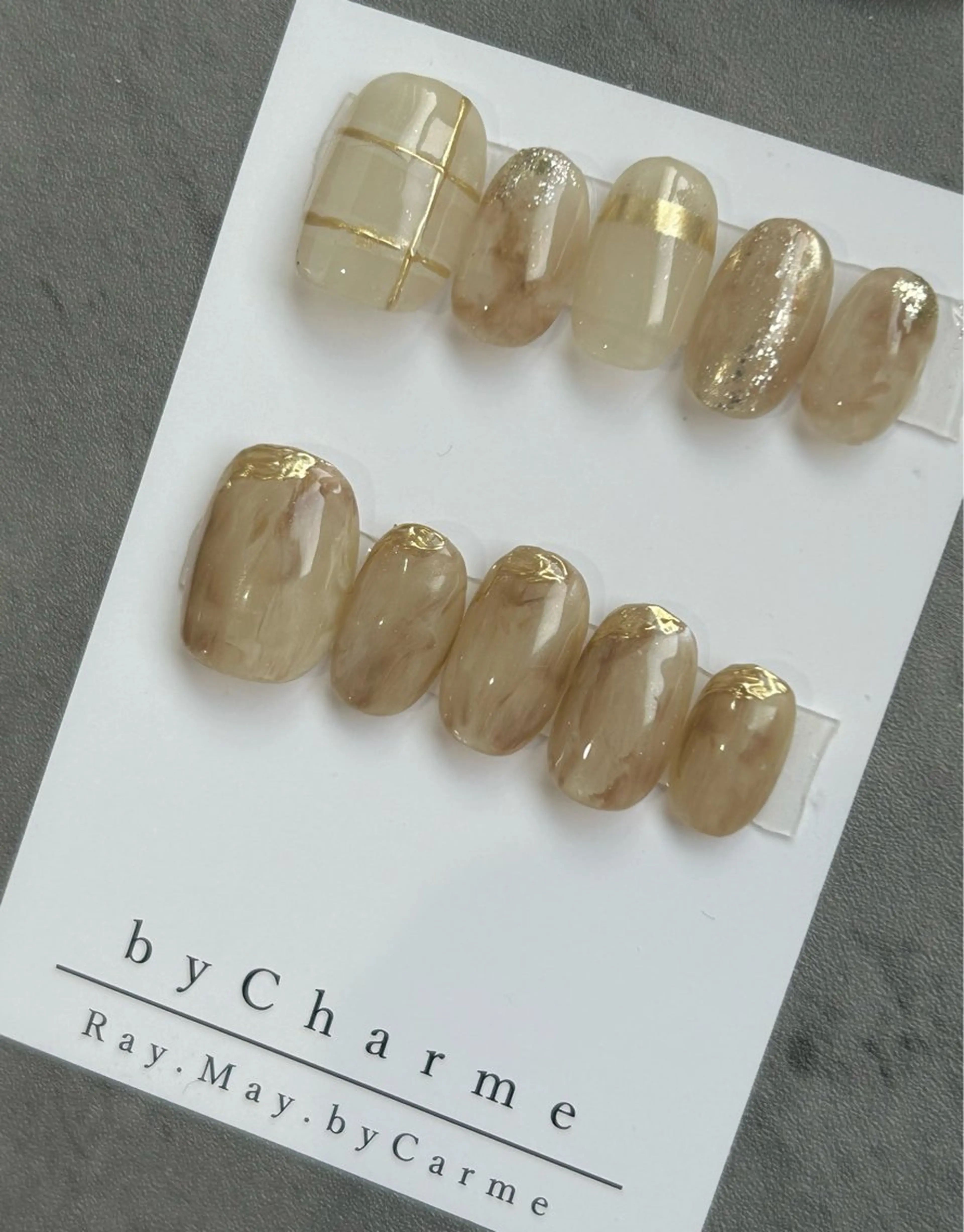 ネイル ネイルチップ Ray. byCharmeのネイルデザイン