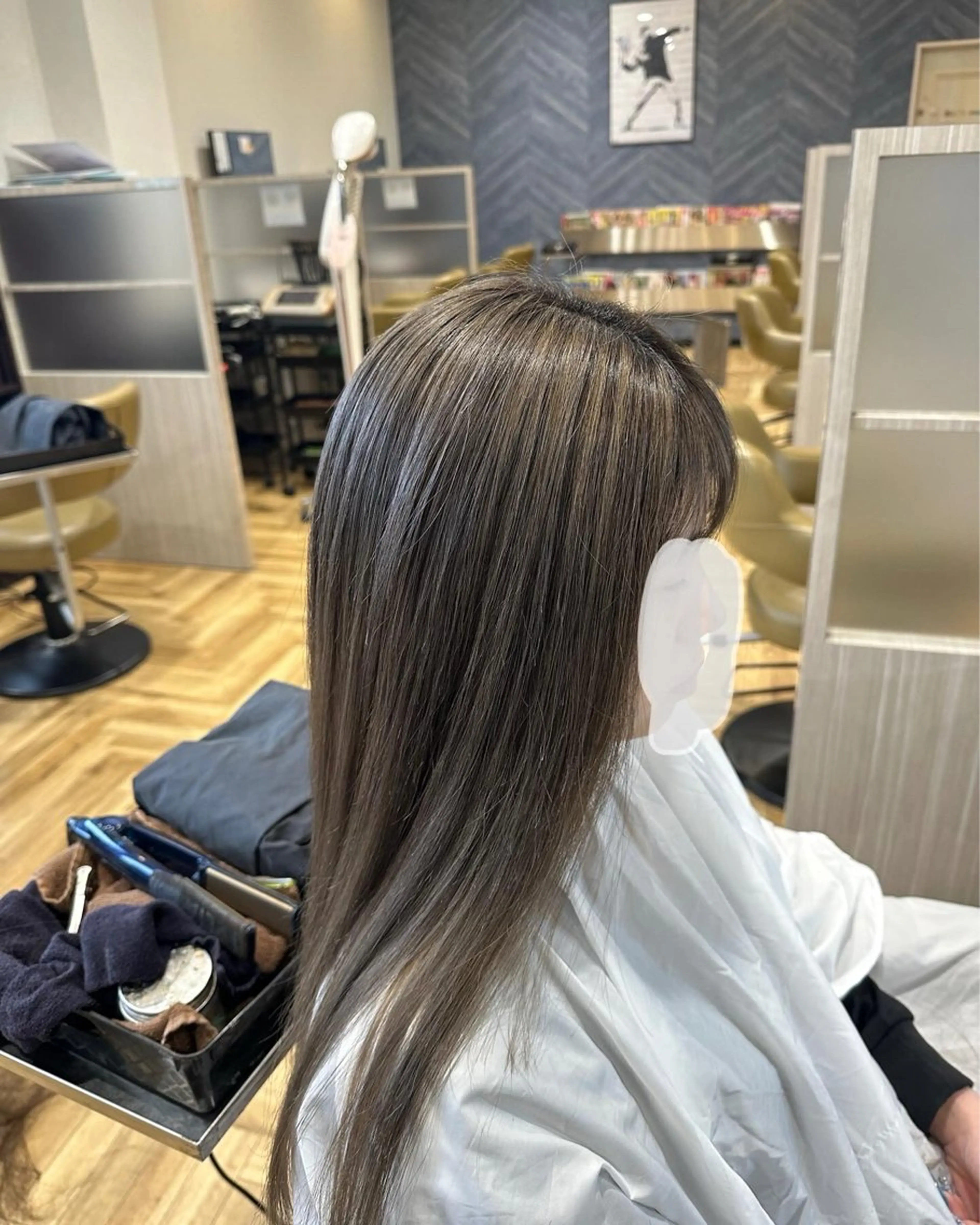 ロング カラー カット ヘアカラー レイビューティー豊田 丸山店アシスタントのヘアスタイル
