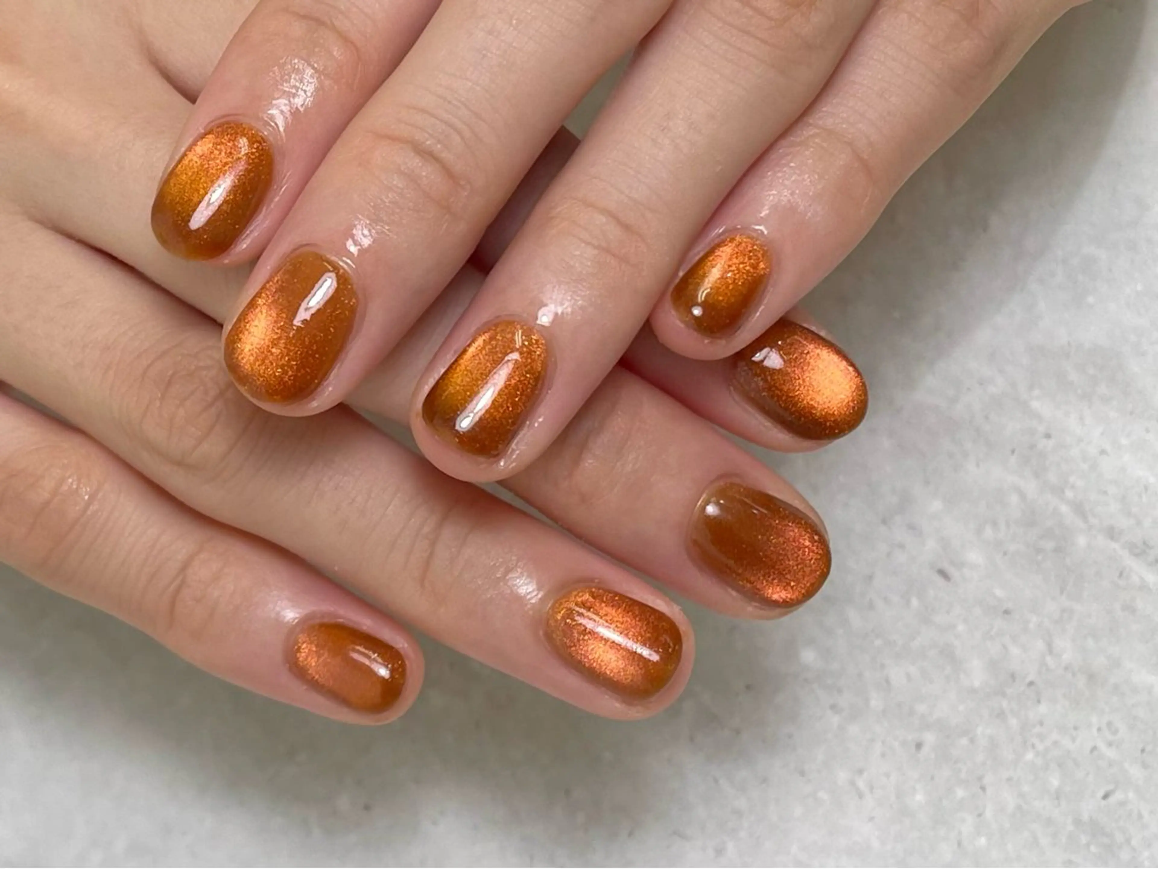 大人気マグネットネイルの写真