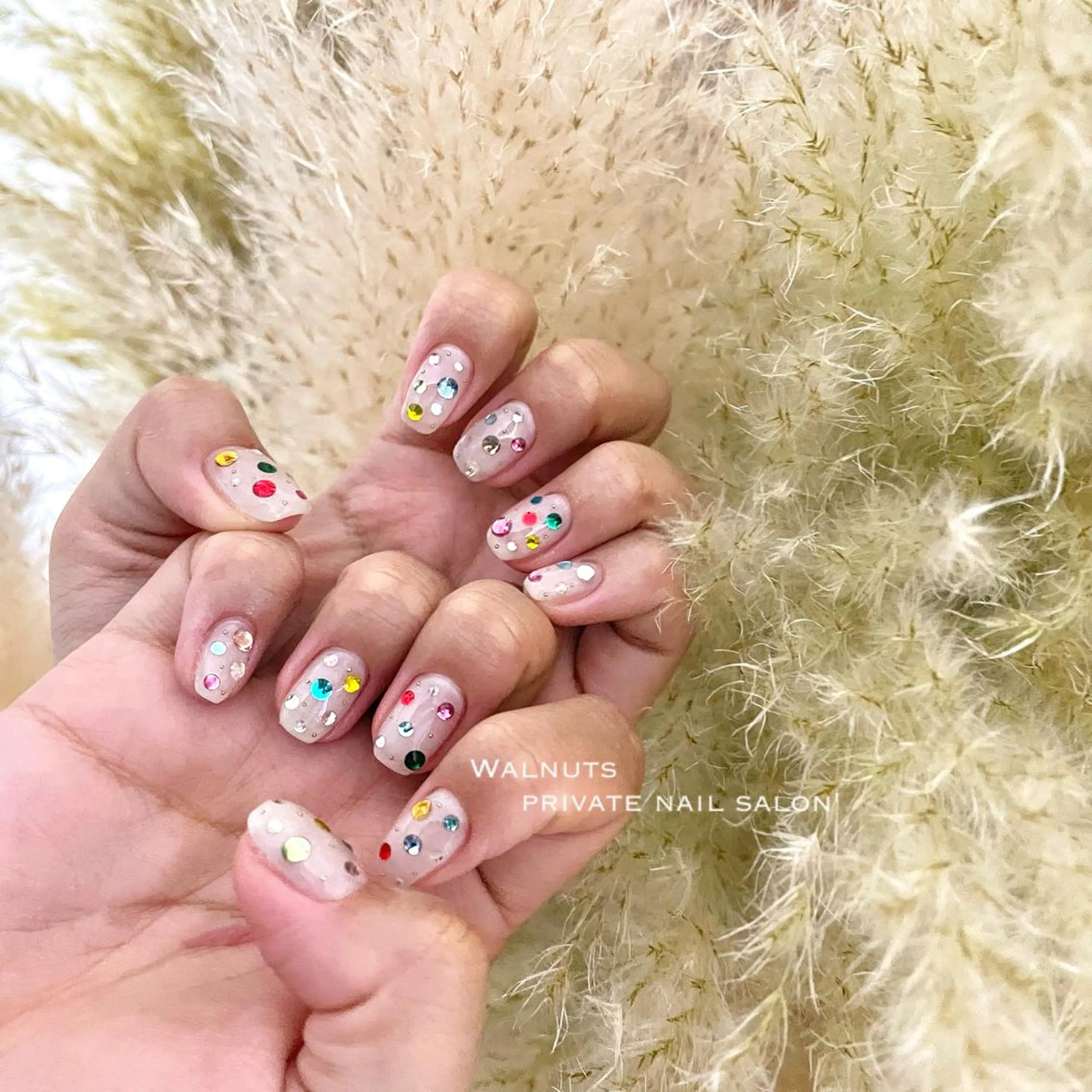 パーマ ネイル ハンドネイル Walnuts nailのネイルデザイン
