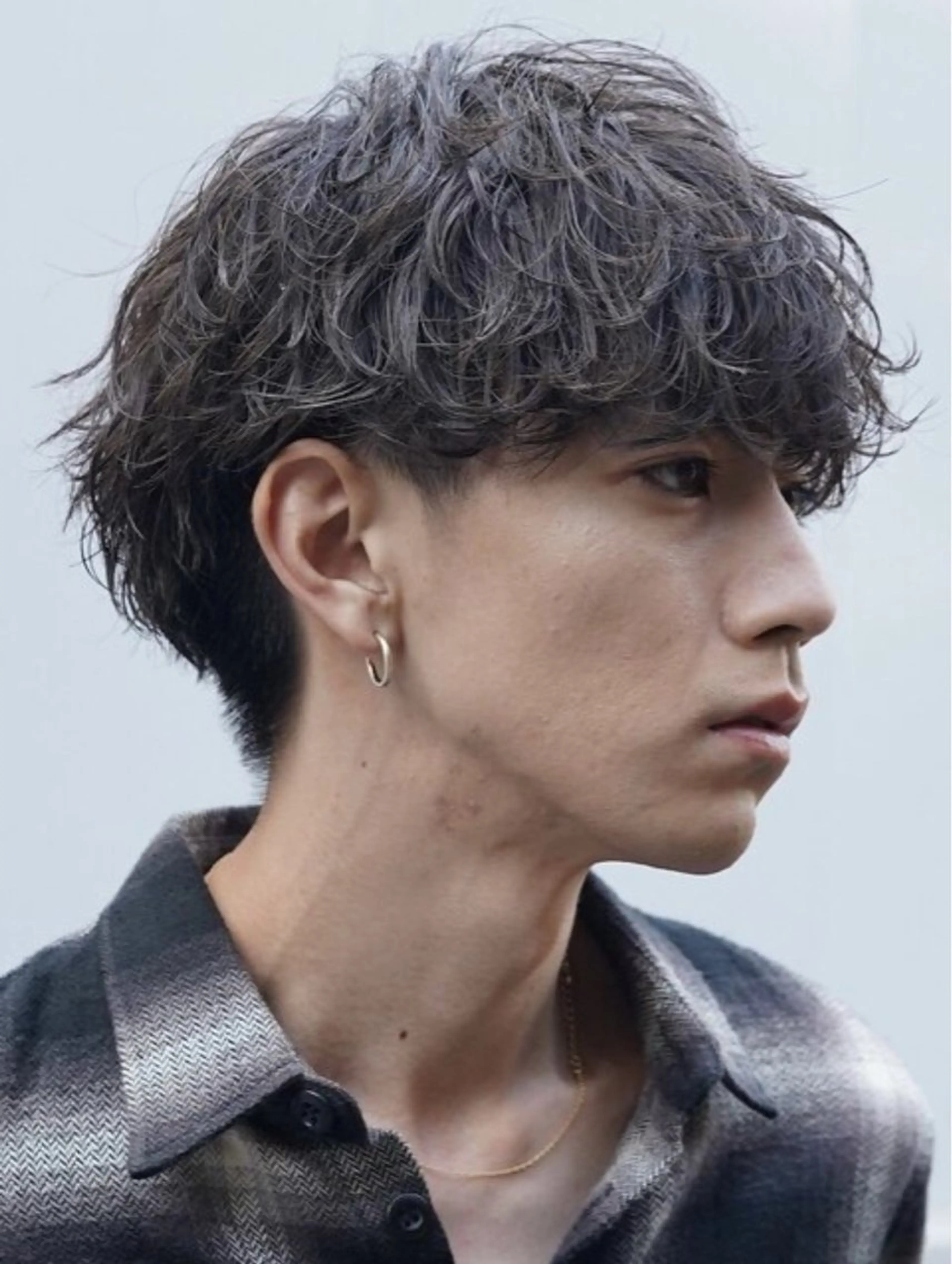 パーマ メンズ カット パーマ 薬剤で叶える似合わせ パーマ|銀座|おうたのヘアスタイル