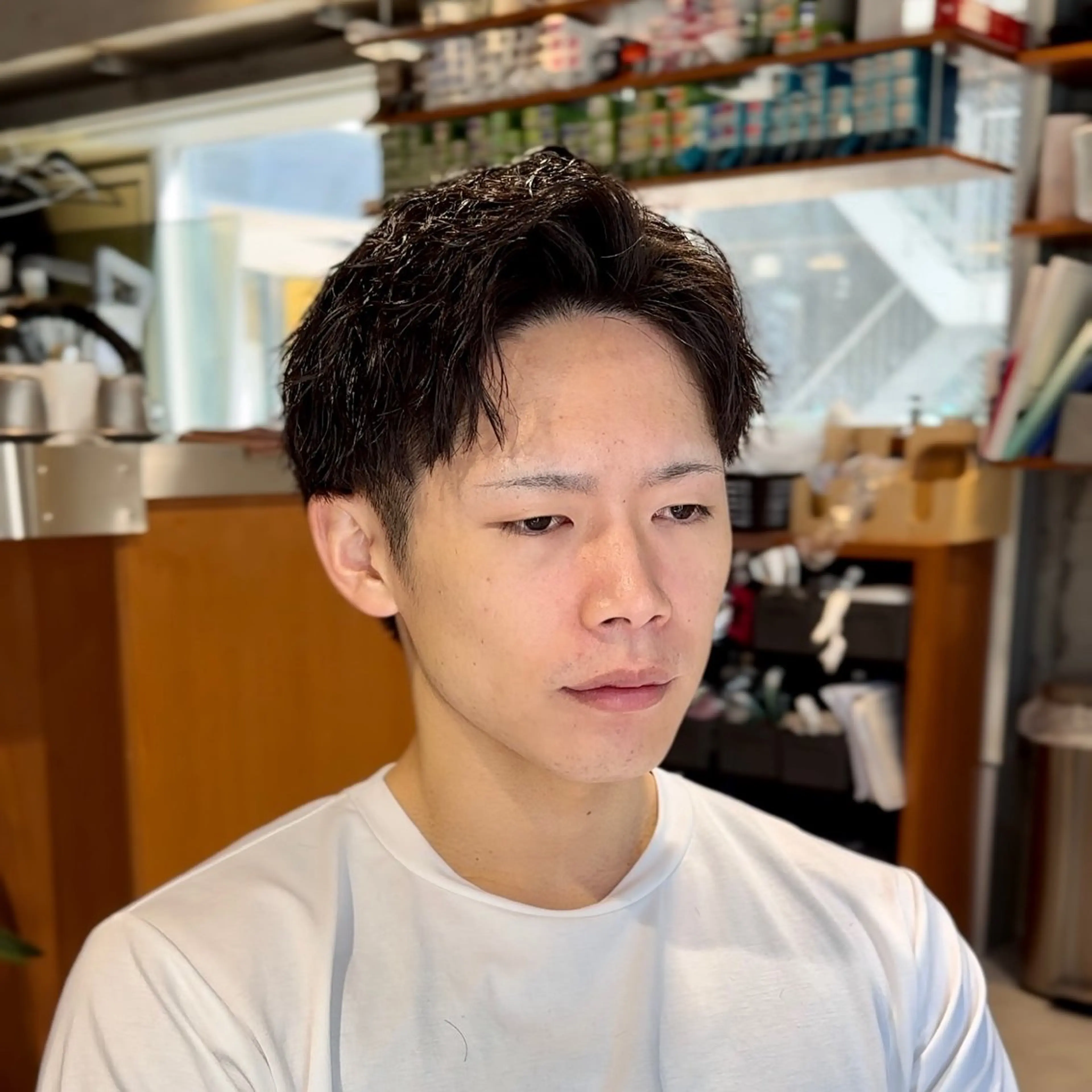 ショート ショートヘア 似合わせスタイル 山本風太のヘアスタイル
