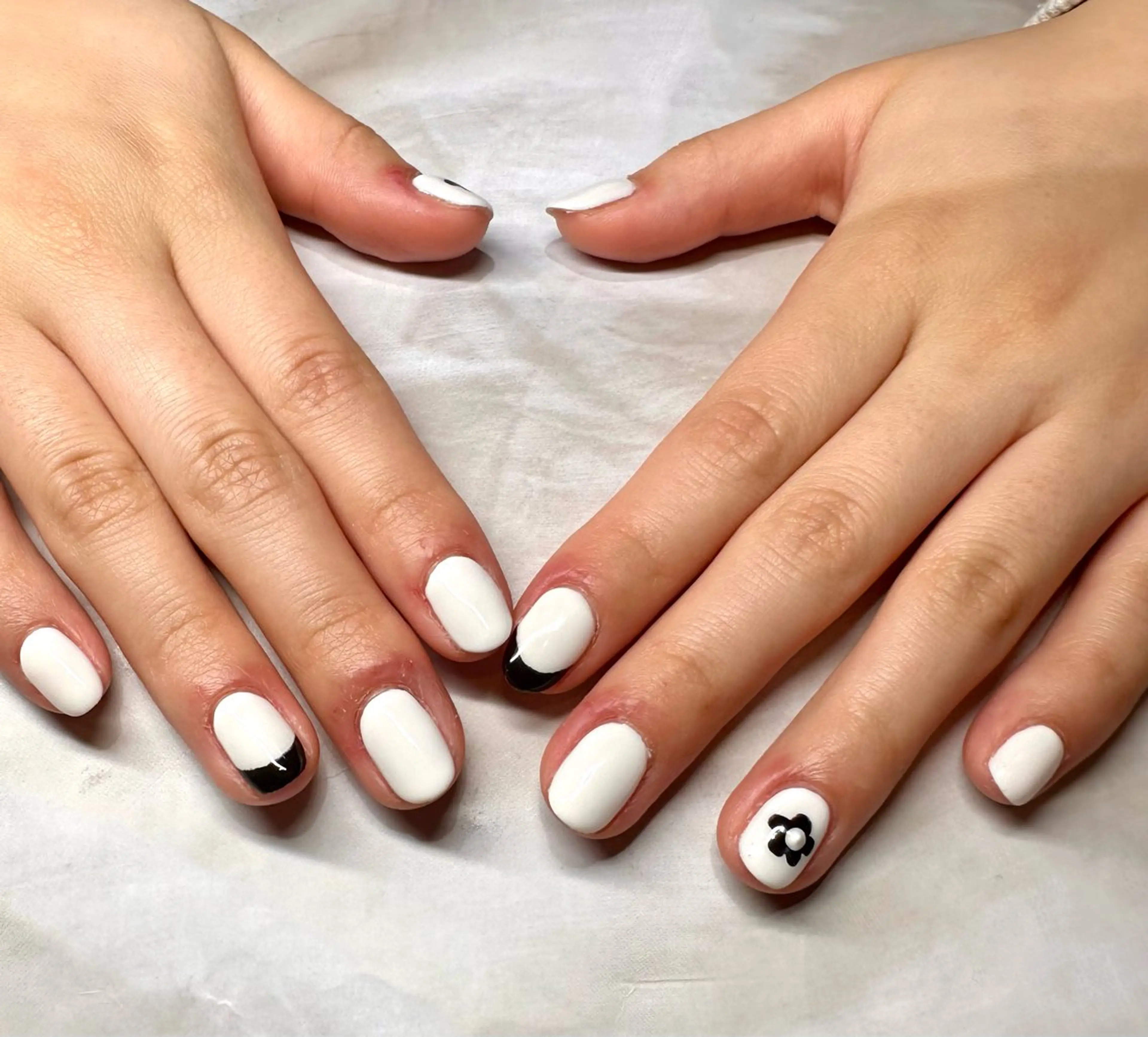 ネイル フラワーネイル ハンドネイル Tanemoto所属・Ueda Rieのネイルデザイン