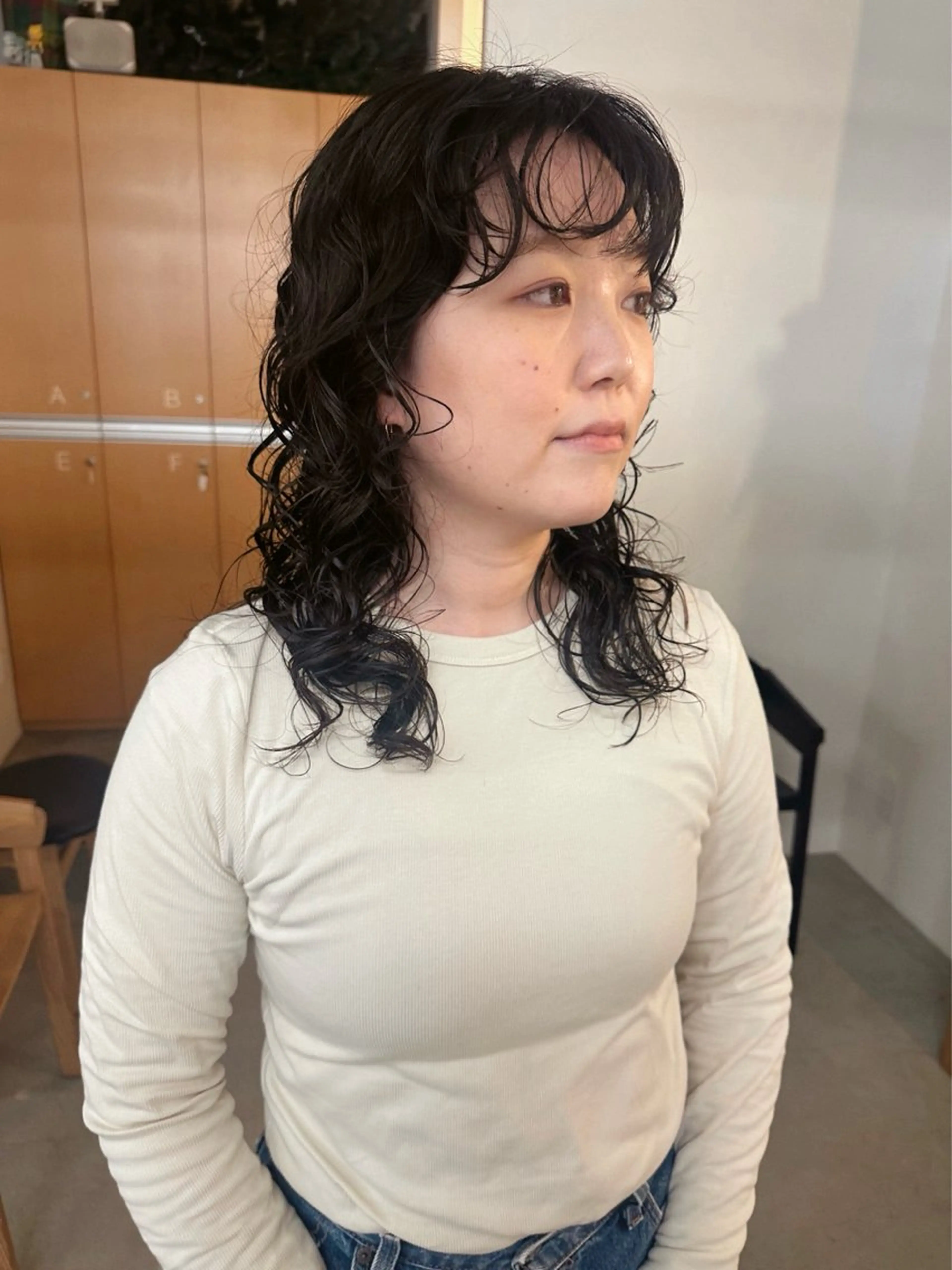 パーマ カット パーマ lelu所属・lelu / 佐々木のヘアスタイル