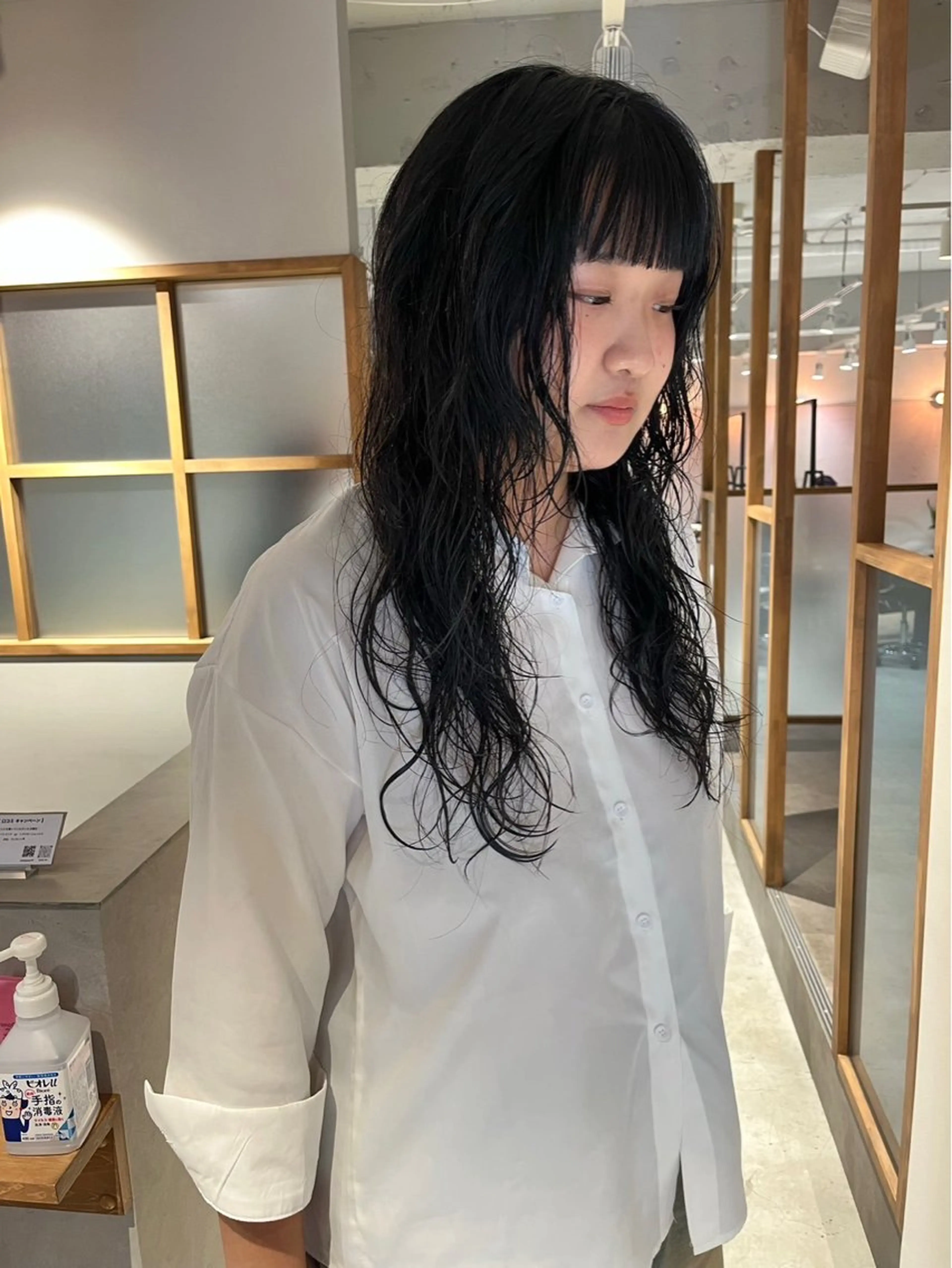 [ロング]カット➕パーマモデル➕クイックトリートメントの写真