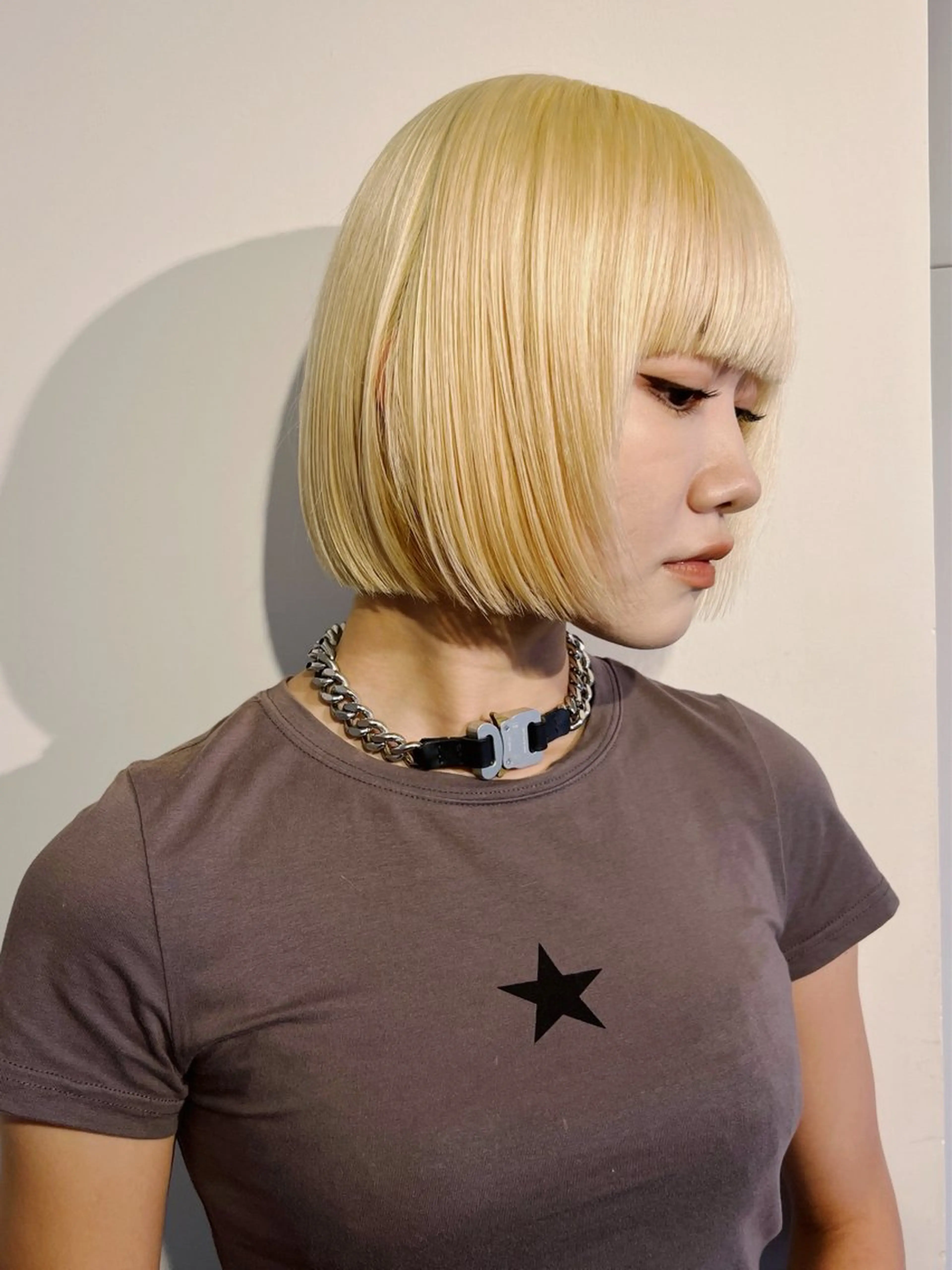 カラー ボブ/透明感カラー Fukaのヘアスタイル