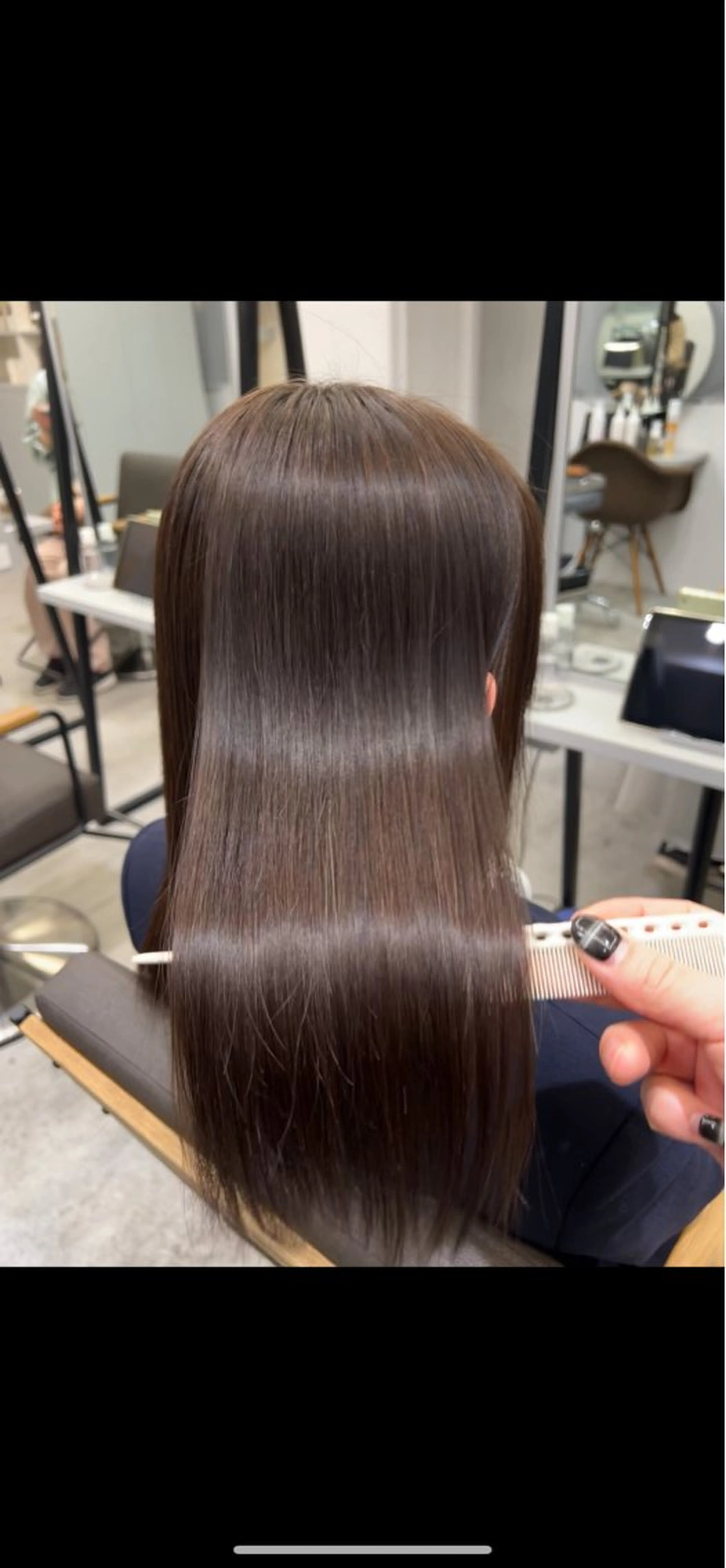 ロング 縮毛矯正 トリートメント ✨毛髪診断で絶対綺麗 ✨美髪艶髪専門✨高浪のヘアスタイル