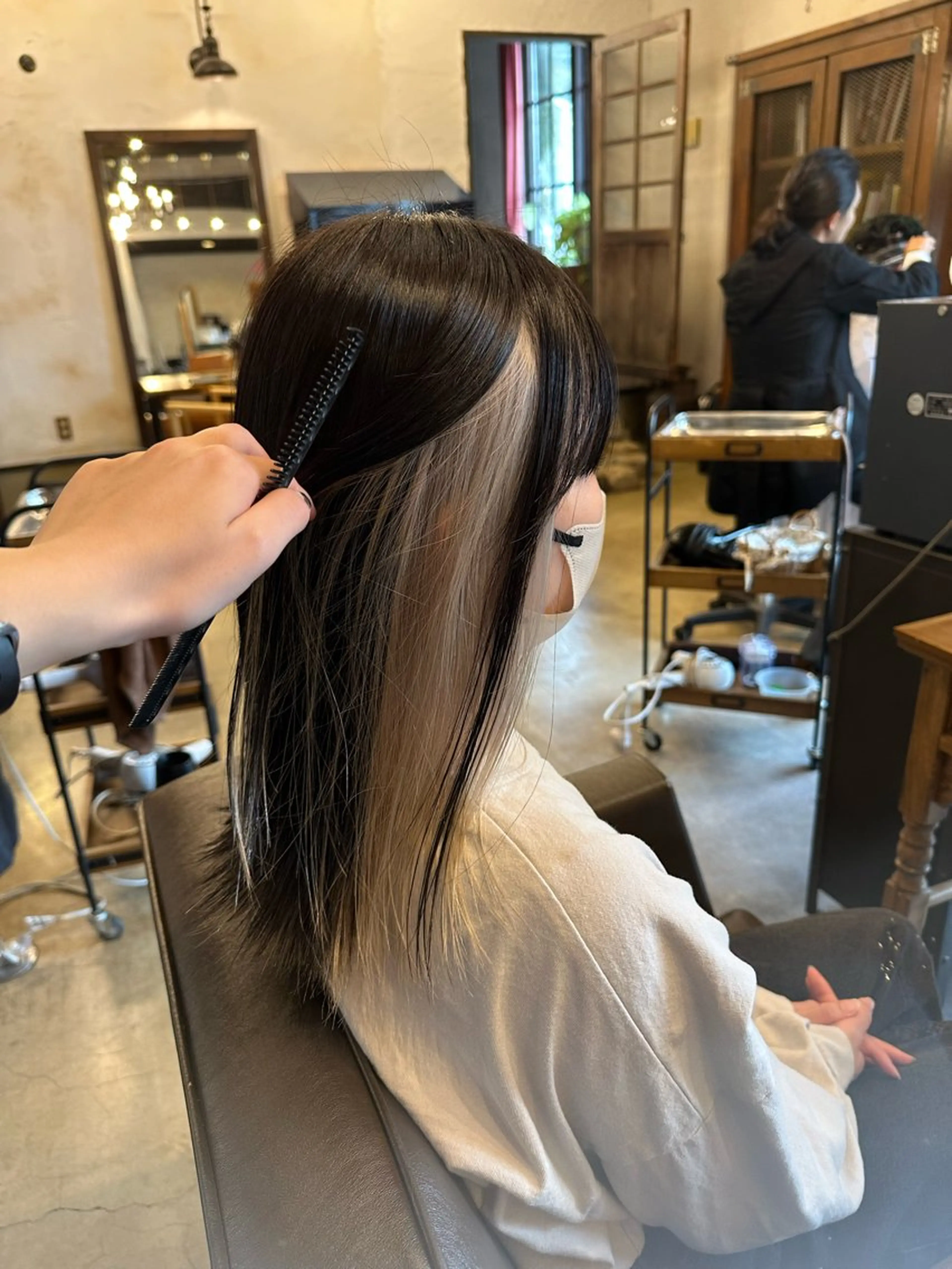 セミロング カラー ヘアカラー トリートメント 🦖ノザワ リンカ🦖のヘアスタイル