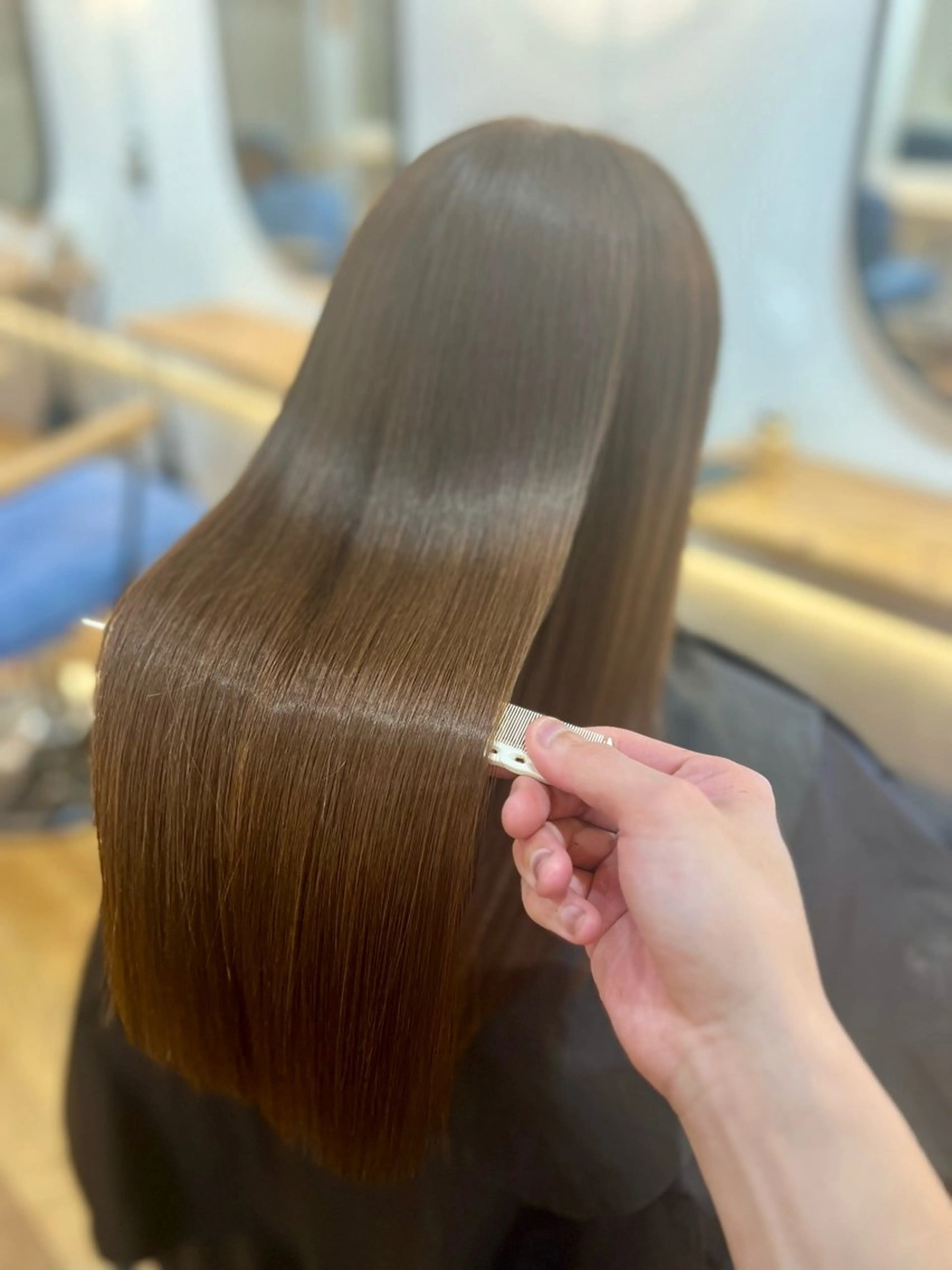 【フルオーダーの破格メニュー‼️】美髪矯正＆ケアカラーの写真
