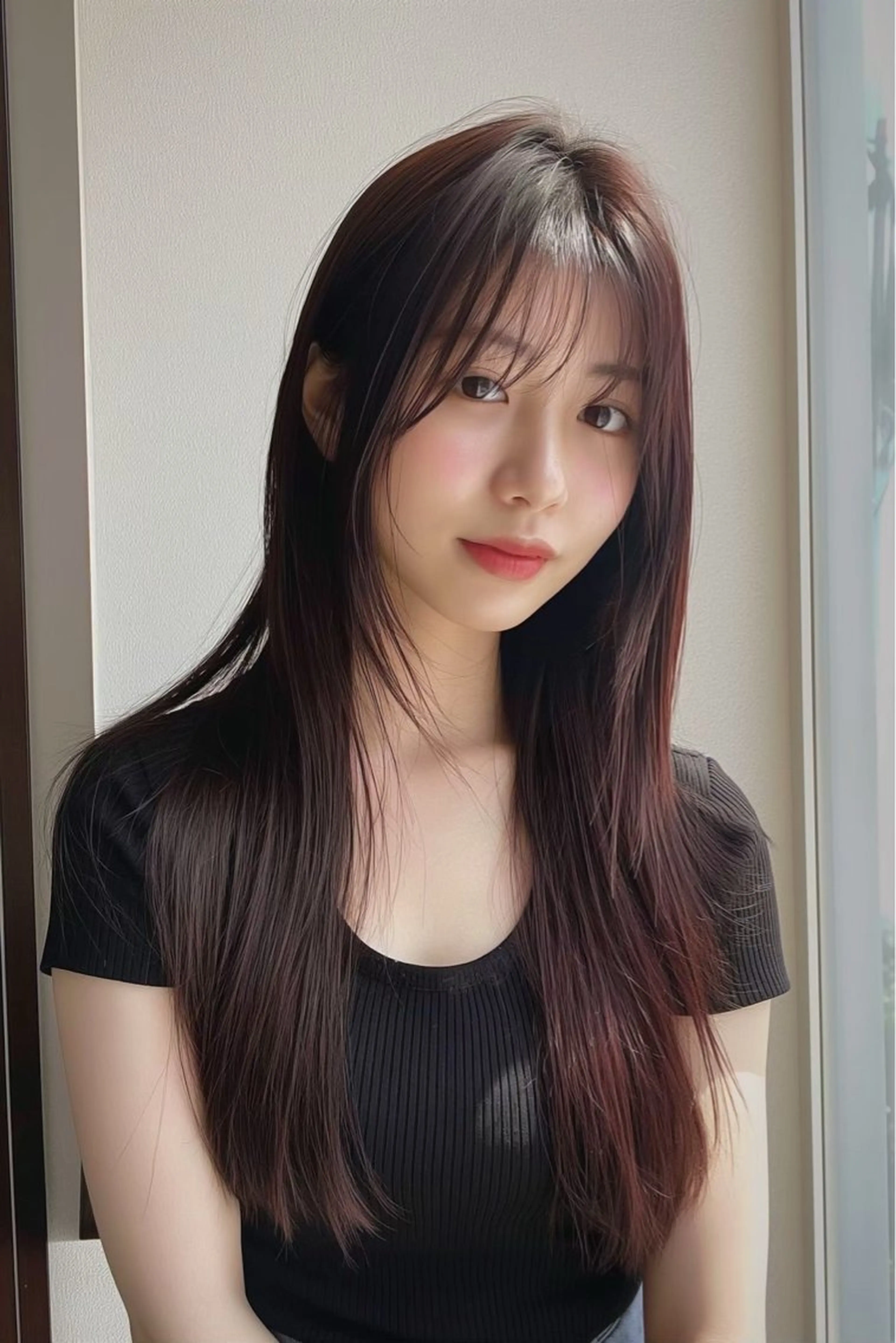 ロング カラー カット ヘアカラー トリートメント 【丁寧な施術】 似合せカラーYUTOのヘアスタイル