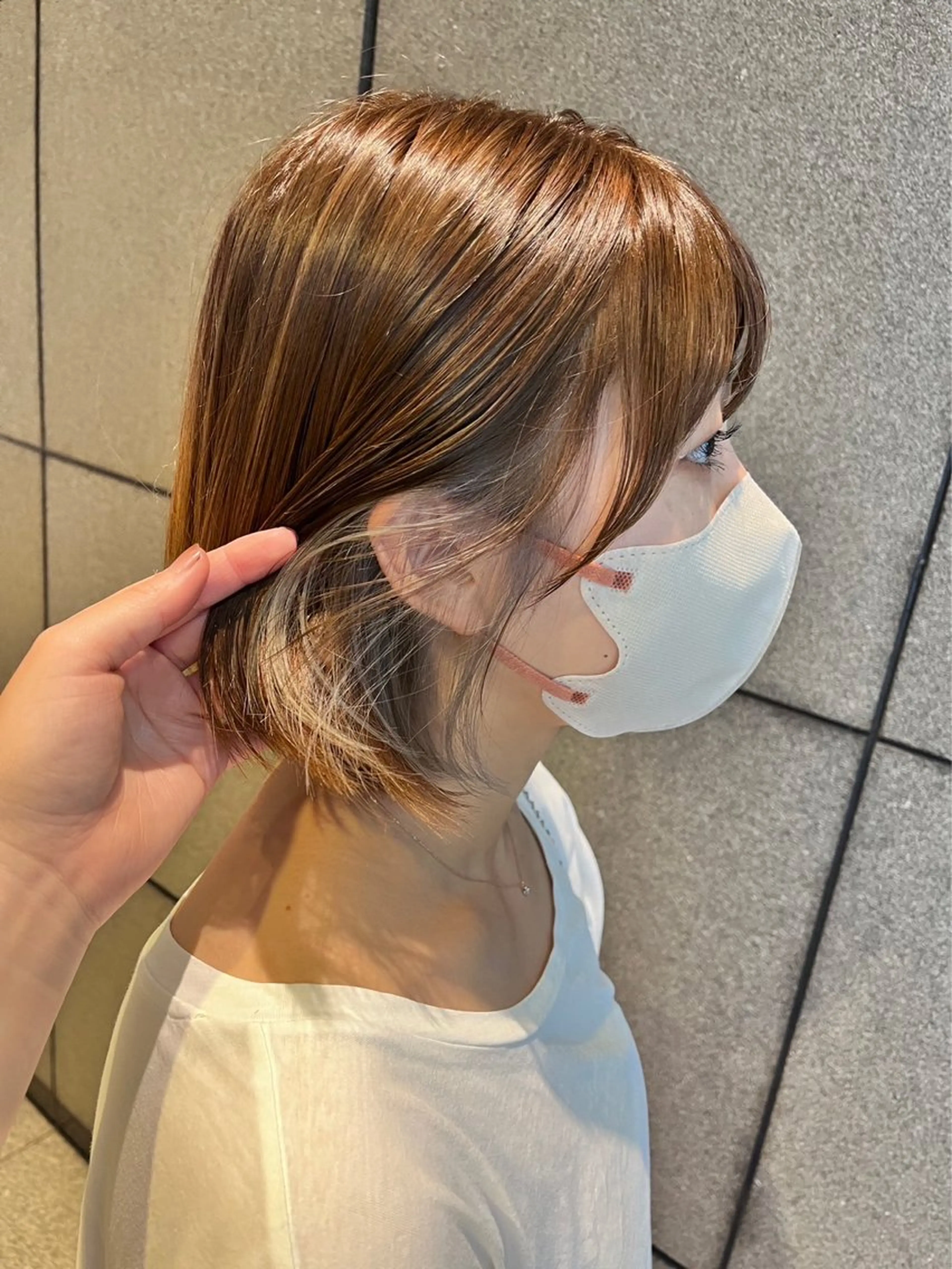 ショート カラー SALOWIN    銀座RAY 2所属・yamashika honokaのヘアスタイル