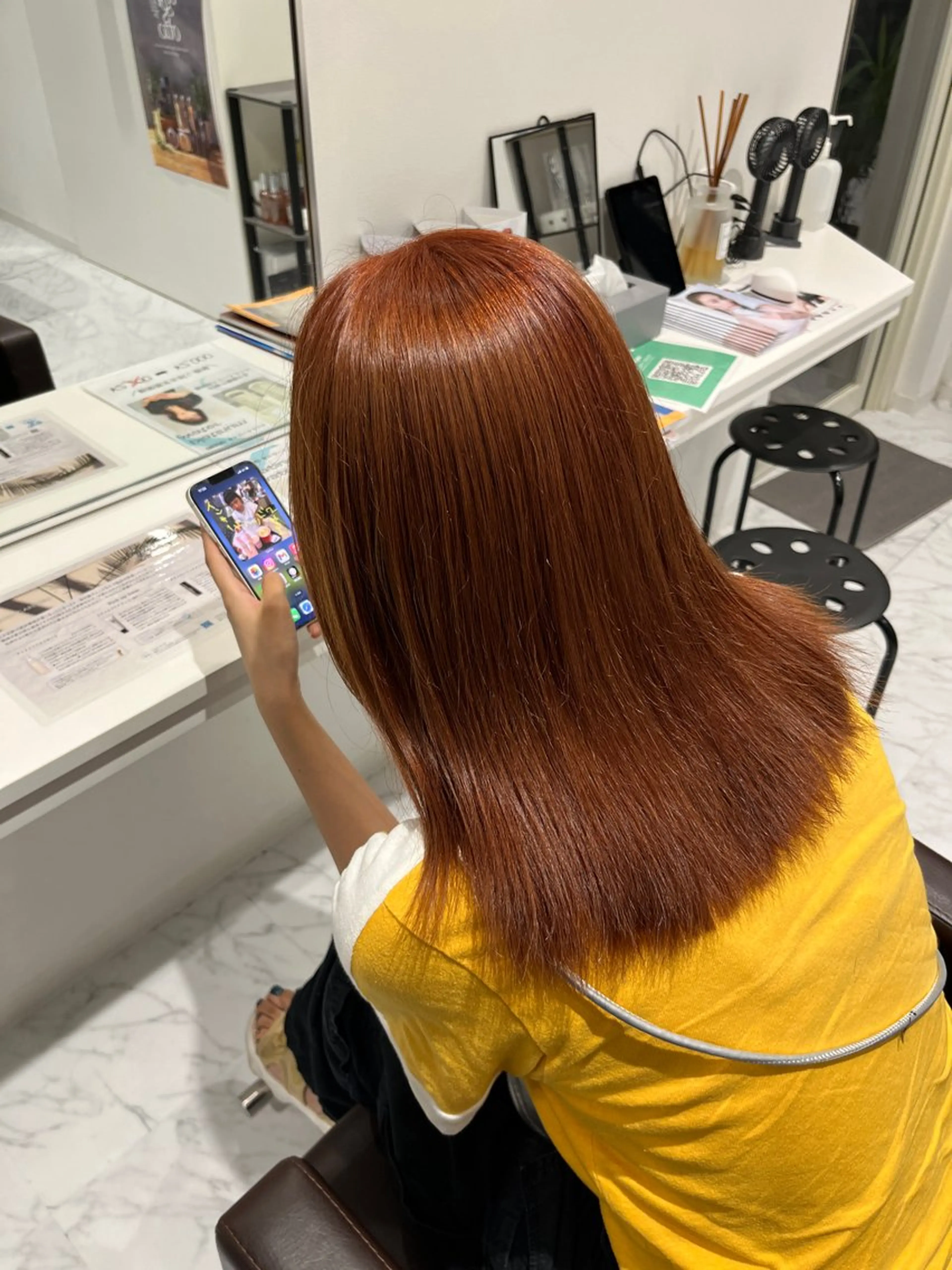 カラー ヘアカラー 坂本 理輝のヘアスタイル