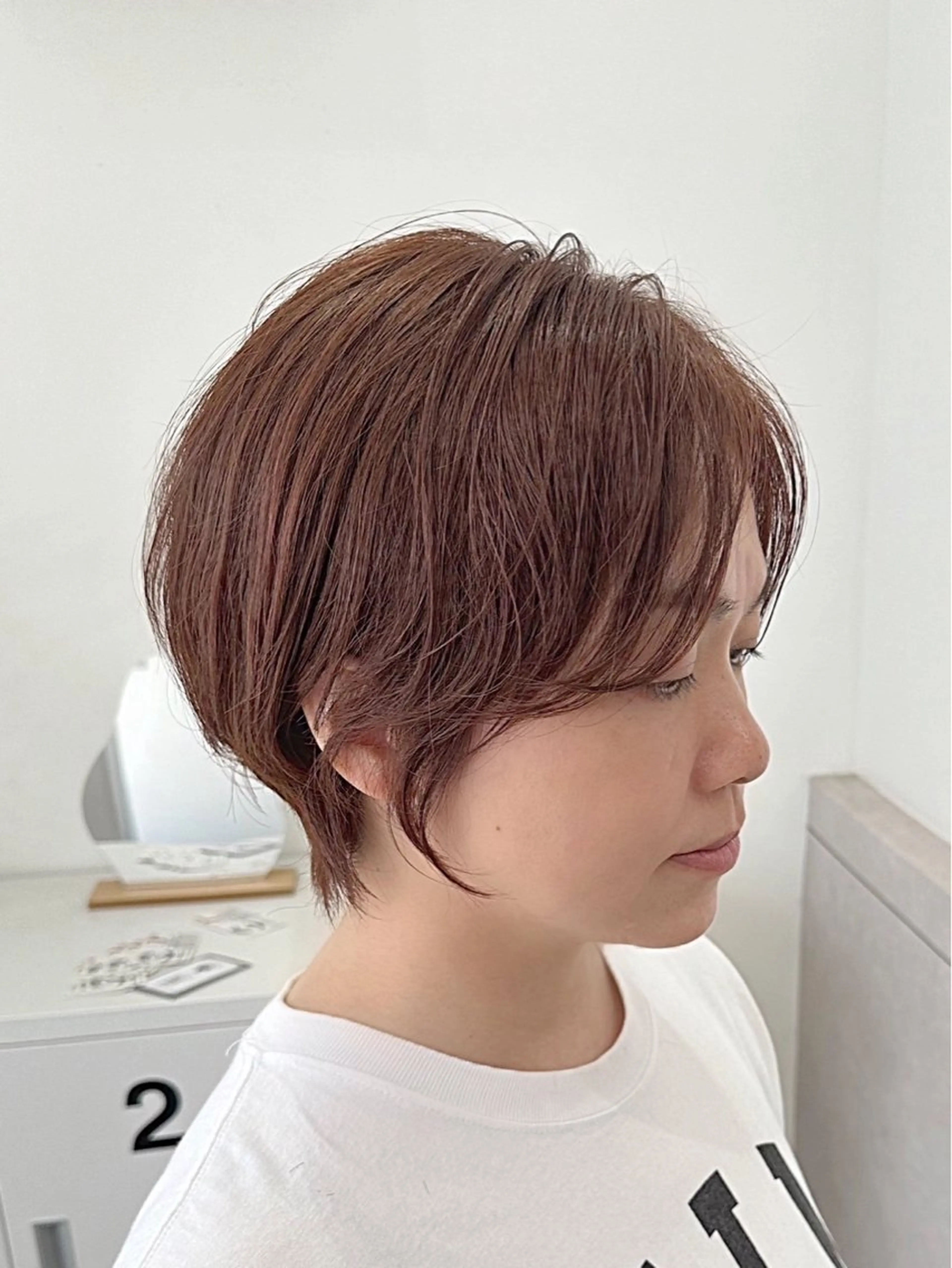 ショート カラー ベージュカラー ブリーチ ブラウンカラー ハイトーンカラー suiw ♡AYA♡のヘアスタイル
