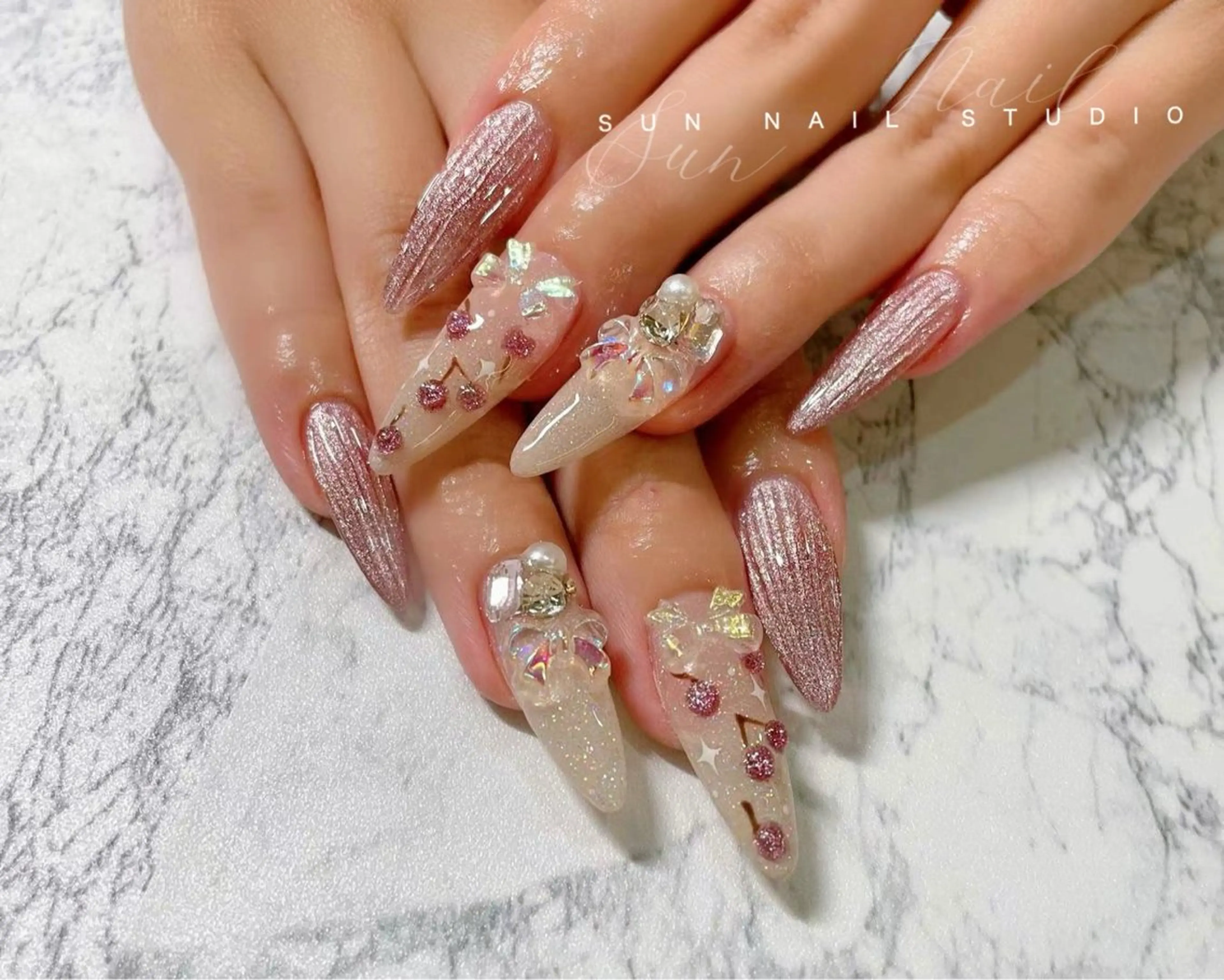 ネイル SUN nail上本町のネイルデザイン