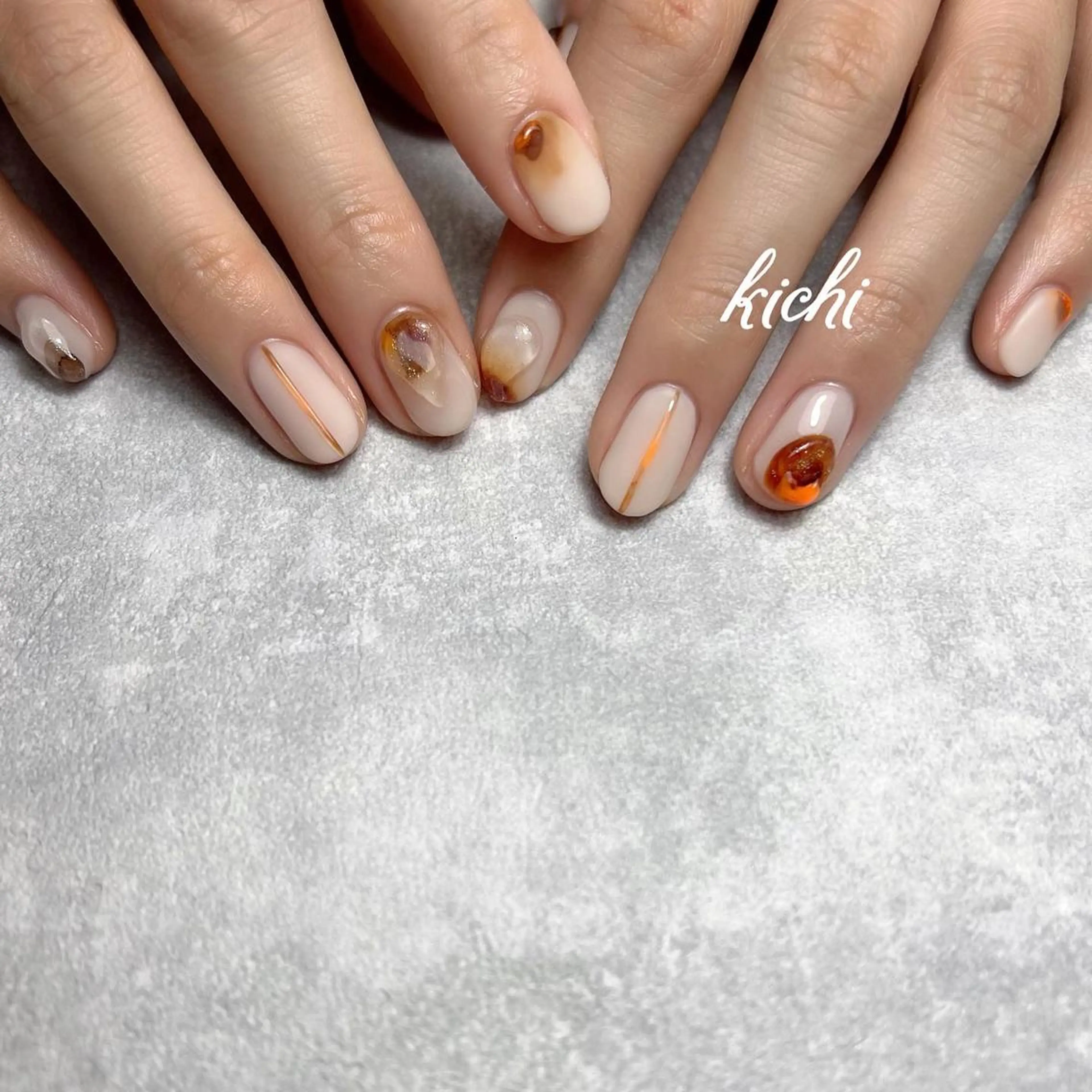 ネイル kichi･:* みじゅのネイルデザイン