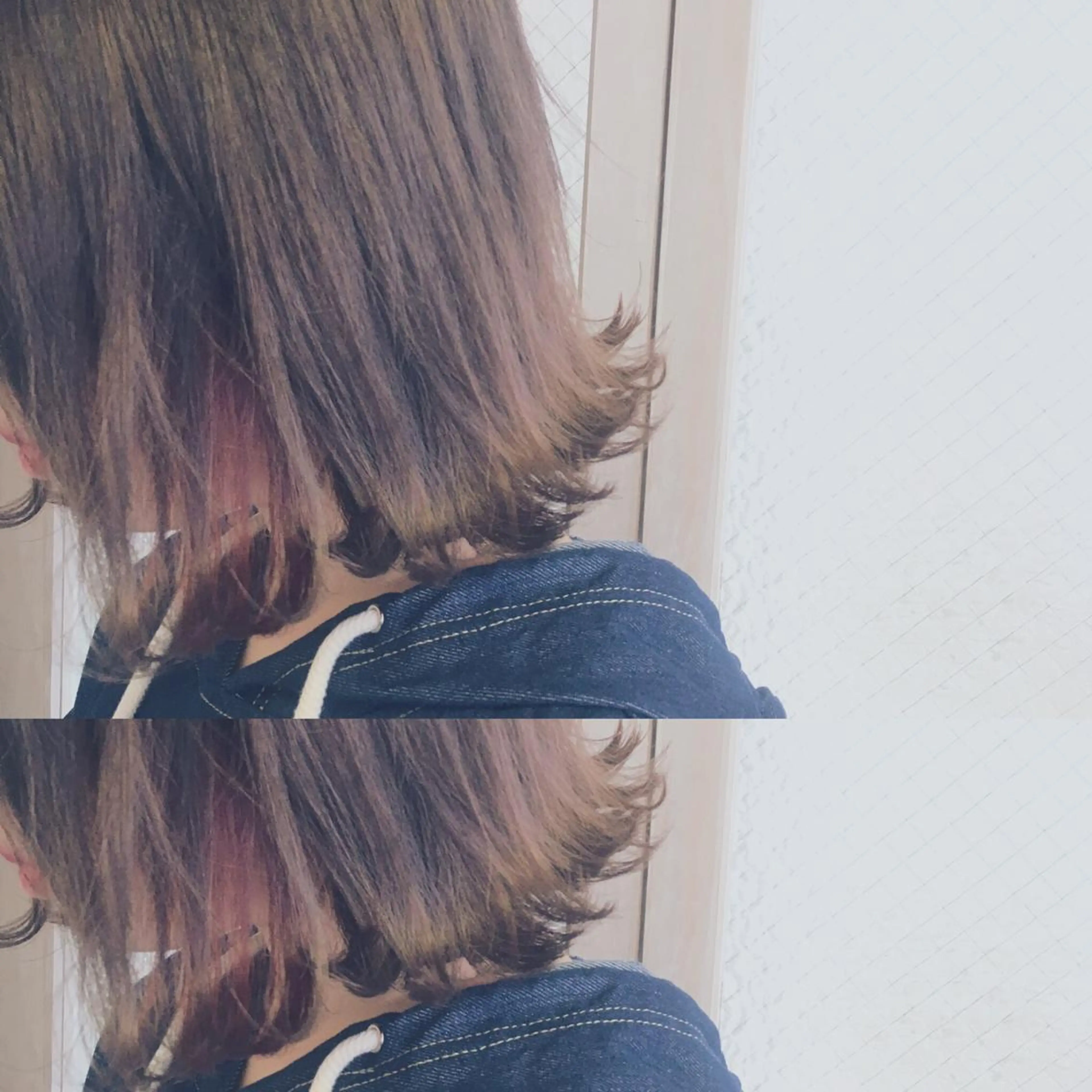 ショート カラー パーマ ヘアアレンジ インナーカラー 推し活専用 【派手髪】飯野ゆかりのヘアスタイル